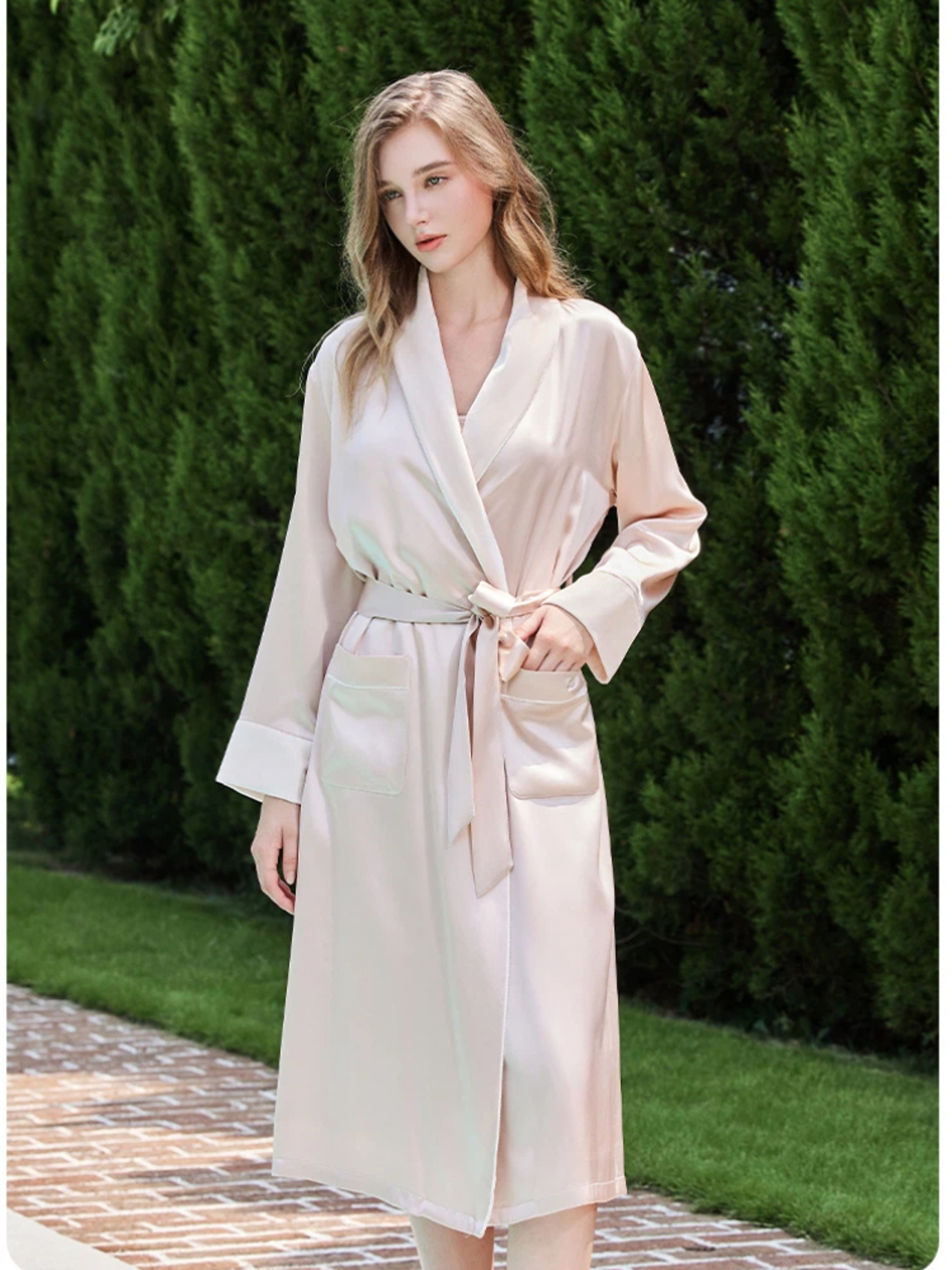 Mulberry Silk Kimono Luxury Silk Velvet Womens Robe Premium Winter Bathrobe Heavyweight Momme Sleep 5