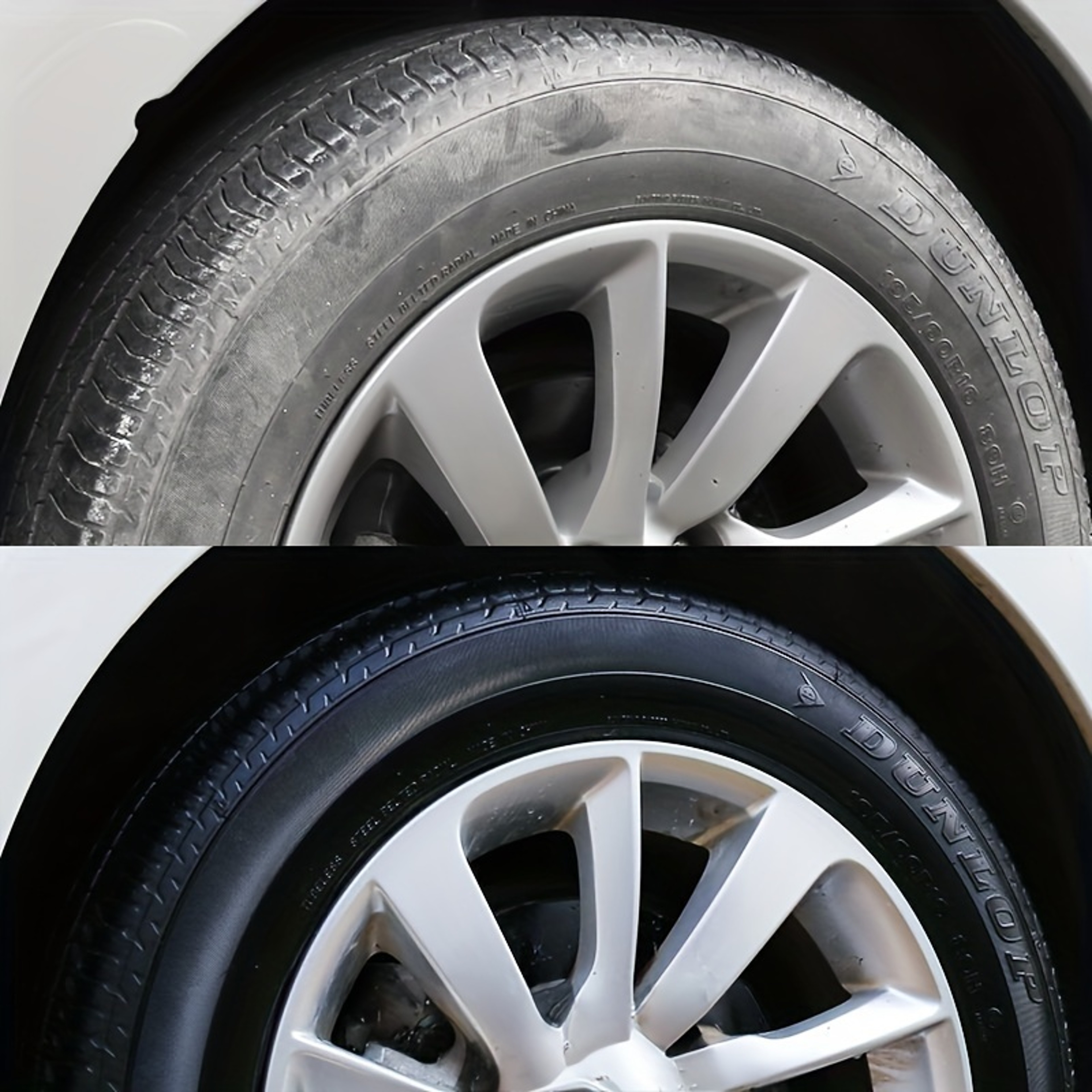 Black Shine Tire Wax  LongLasting Restoration  Durable Protection For Car Motorcycle Bike Tires Acc 2