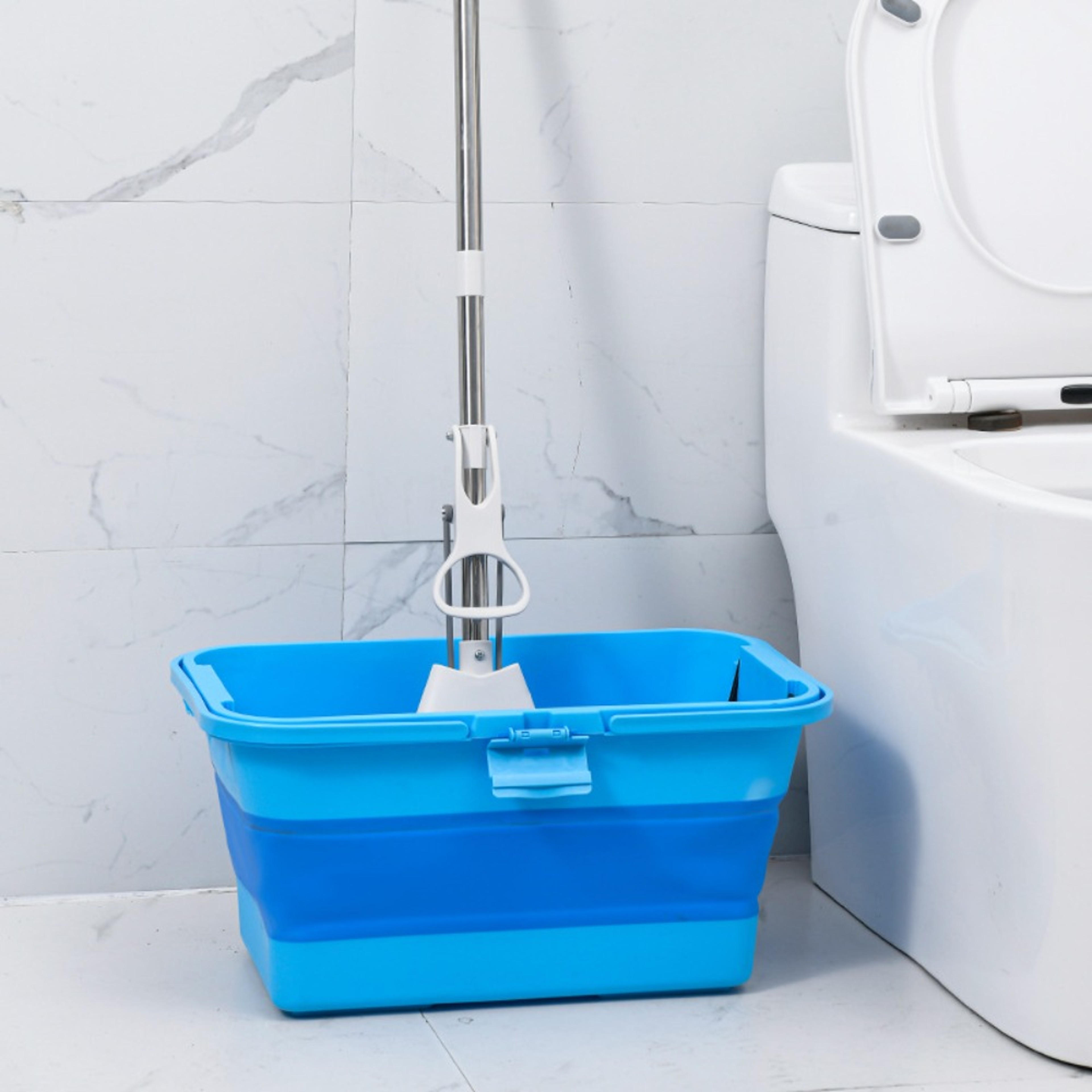 Portable Car Wash Tool Folding Fishing Bucket Large Capacity Rectangular Water Bucket Outdoor Colla 4
