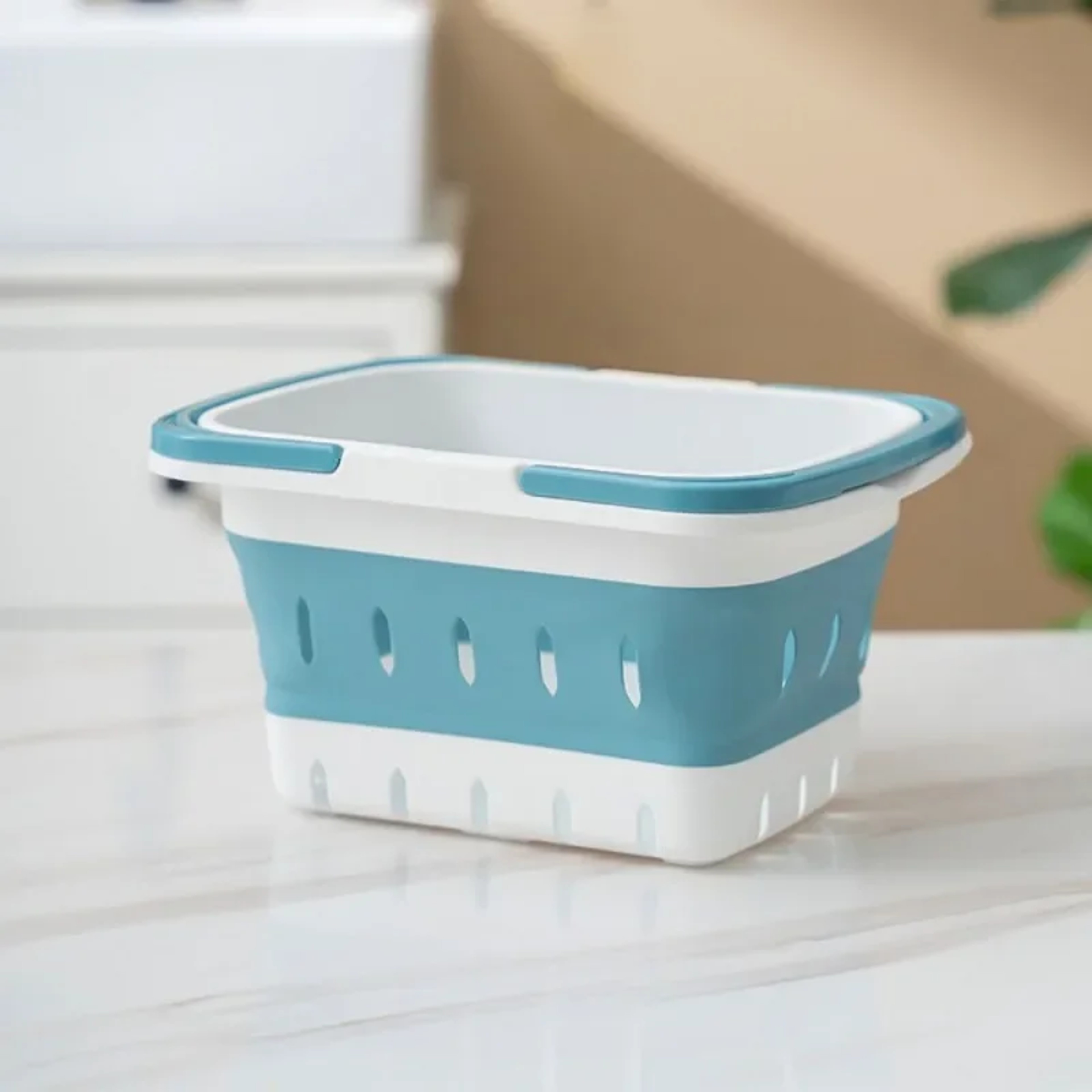 Foldable Laundry Basket With Handle Bathroom Dirty Clothes Basket WallMounted Clothing Storage For  6