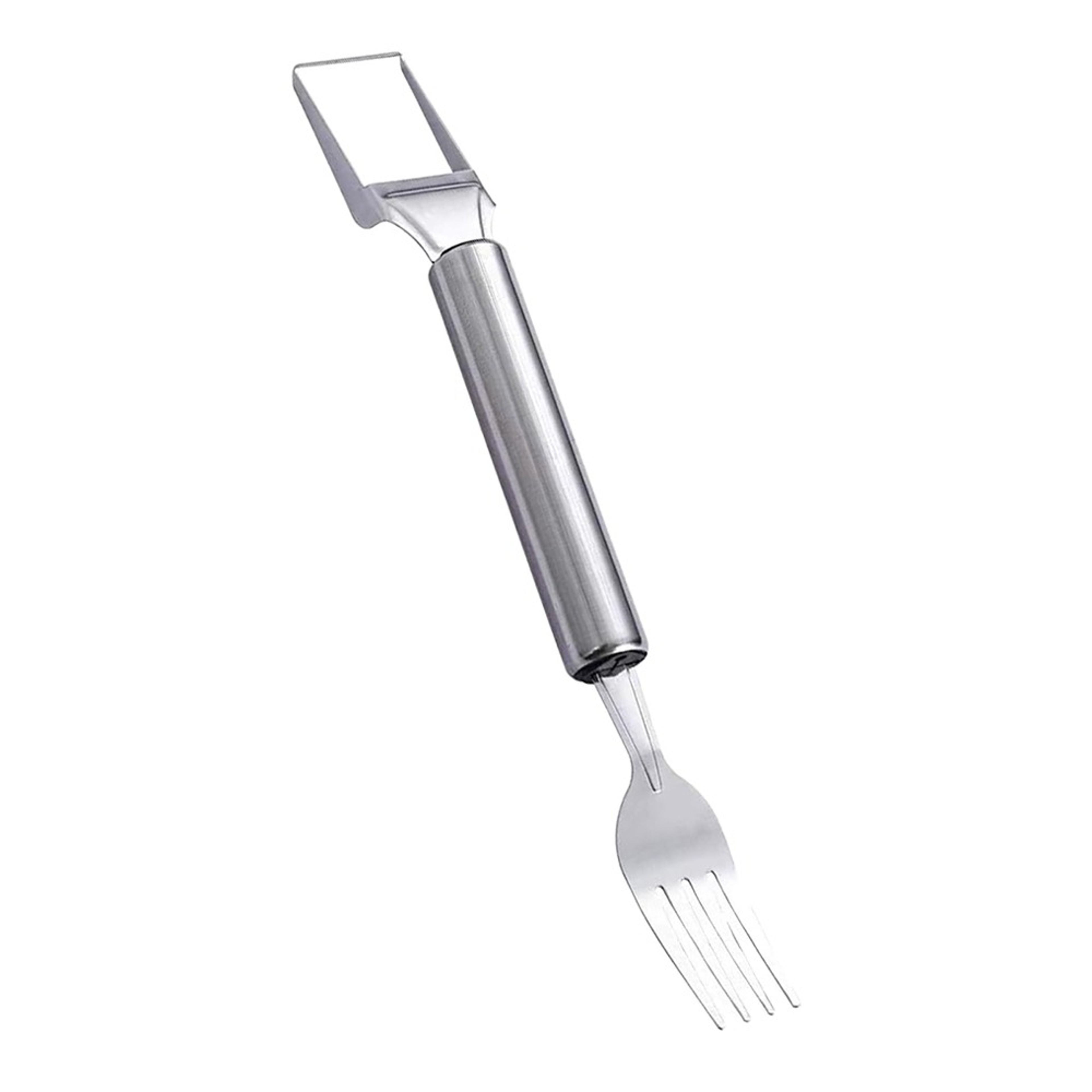 Stainless Steel Fruit Cutter, Watermelon Cutter Dual Head for Professional Slicing, Smooth Watermelon Fork Slicer – view 7