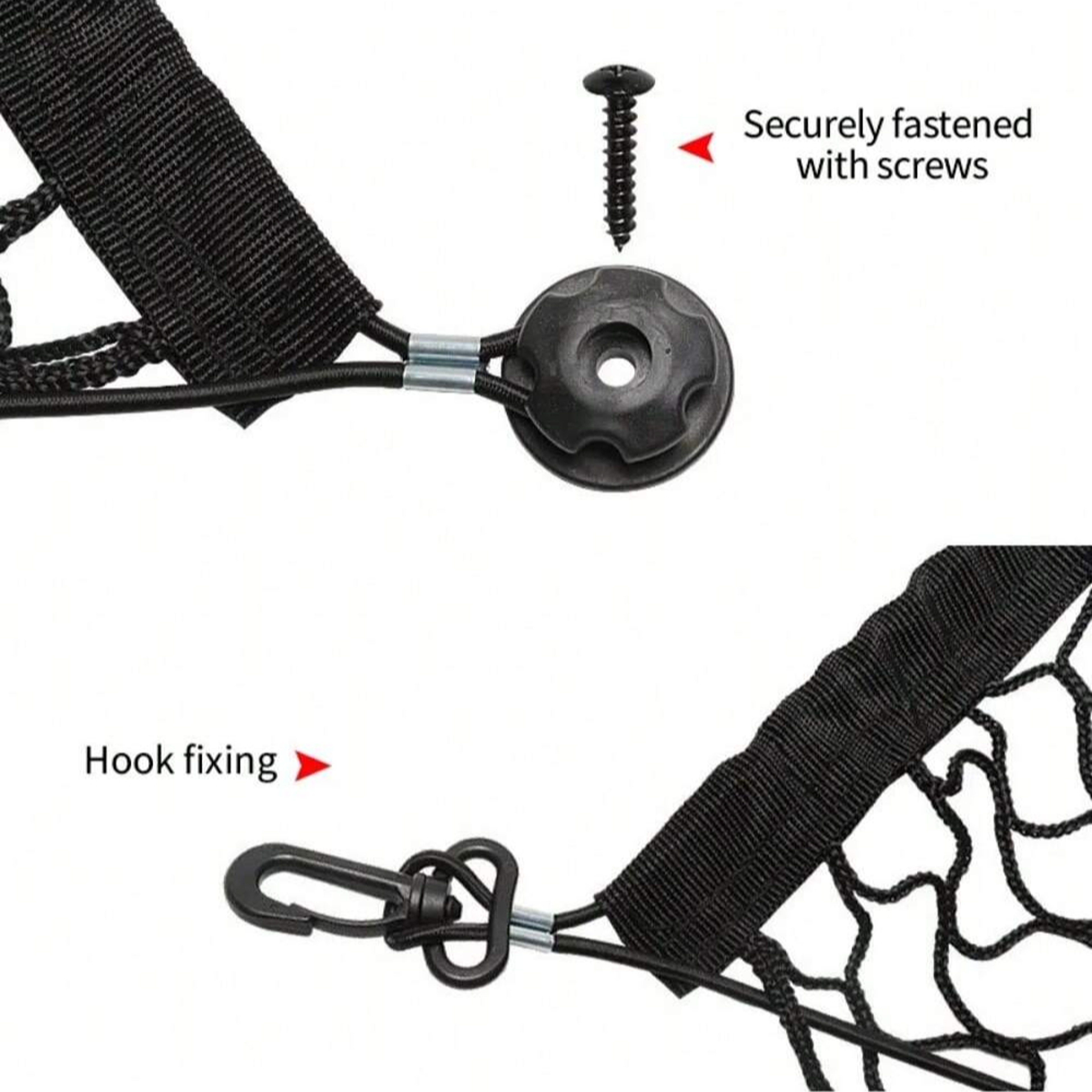 Dog Car Trunk Fence Net, Isolation Protection Net Car Mounted Rear Seat, Sturdy Elastic Pet Safety Fence – view 4
