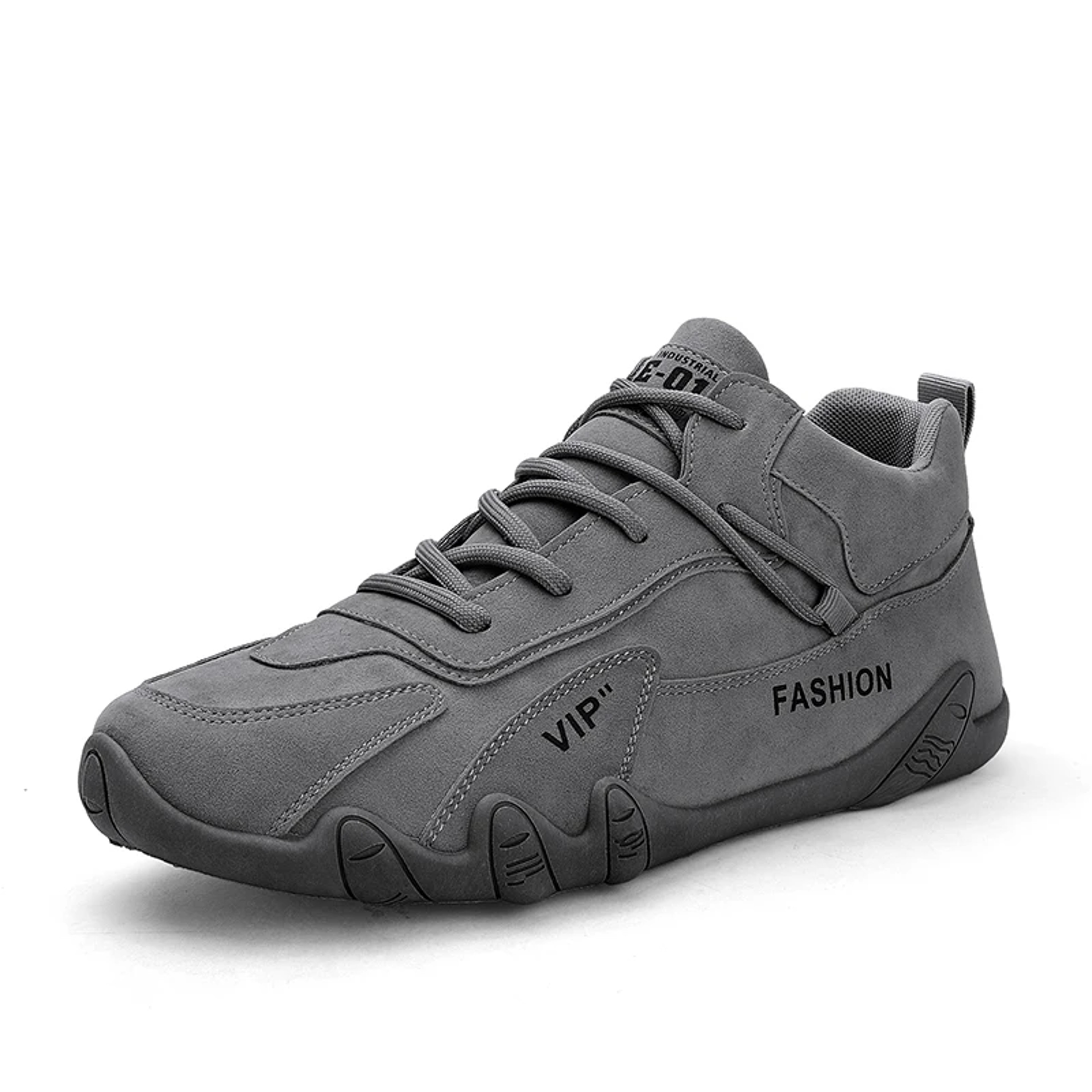 Casual Sneakers Non Slip Ankle Boots For Men Spring Khaki Work Mens Shoe Lace Up Short Boots Loafer 8