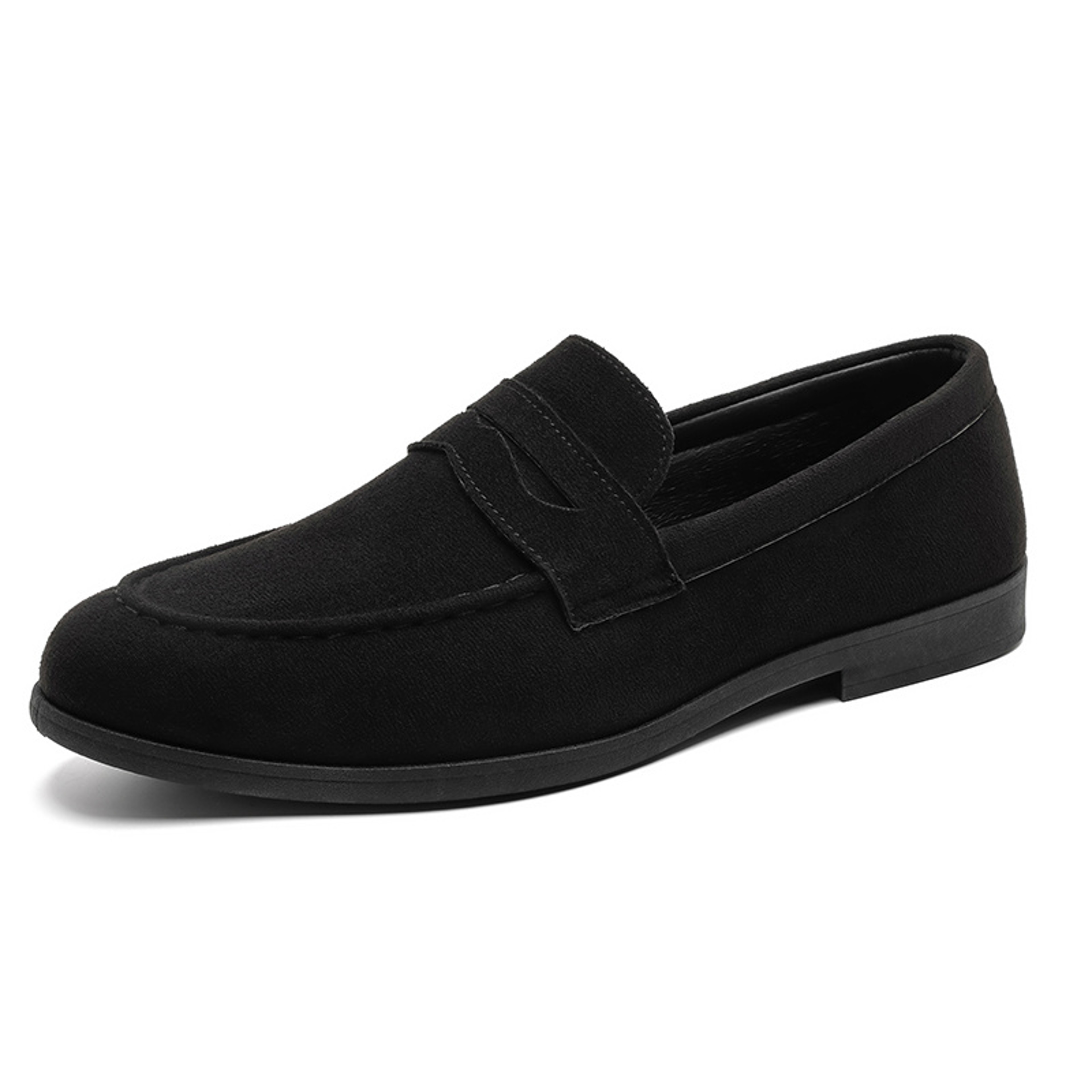 Retro Brown Moccasins For Men Autumn Suede Loafers Comfortable Slipon Casual Shoes Men Flats 7