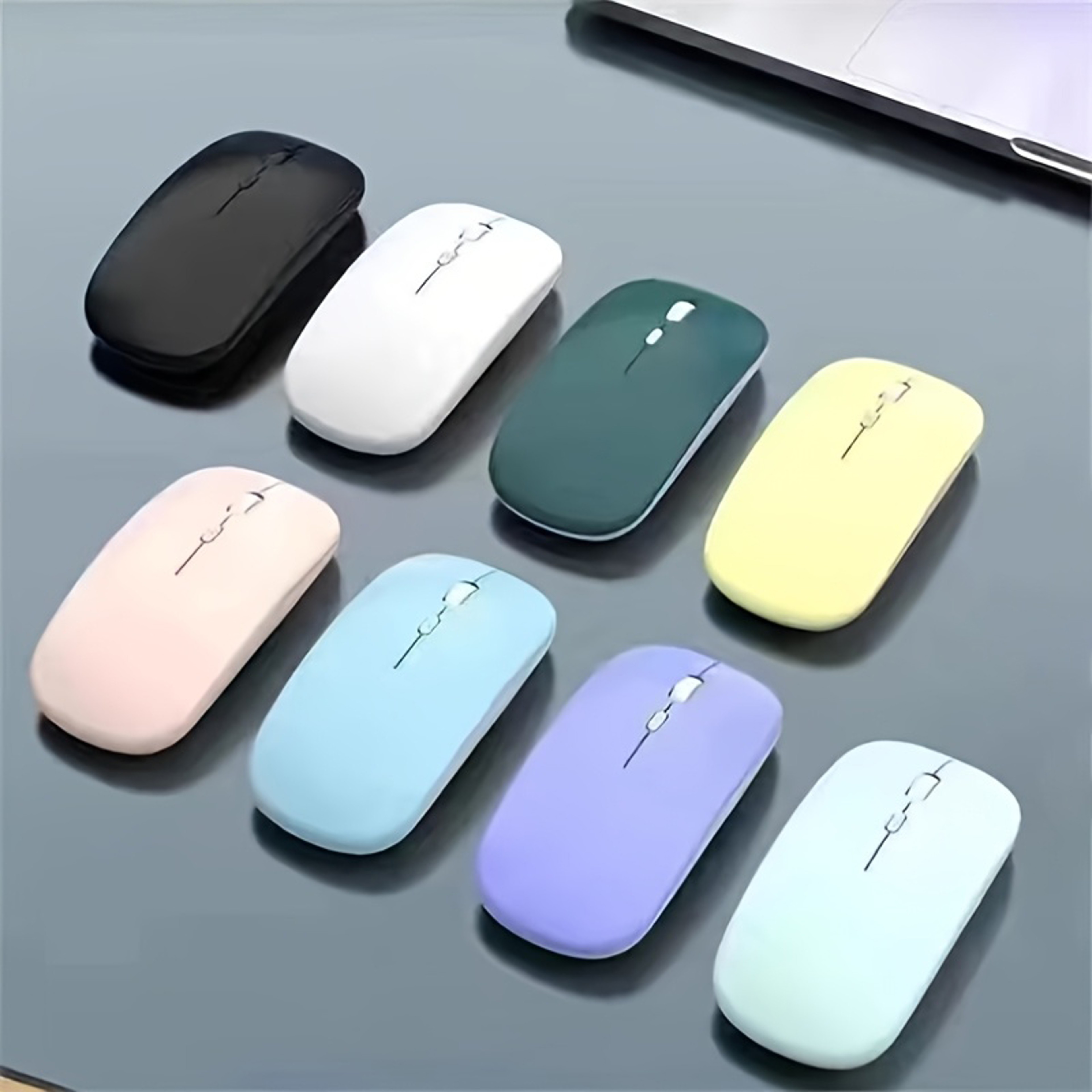 Wireless Mouse Silent PC Bluetooth Computer Mice Portable Gaming Mouse For Laptops IPad Air Pro Tab 0