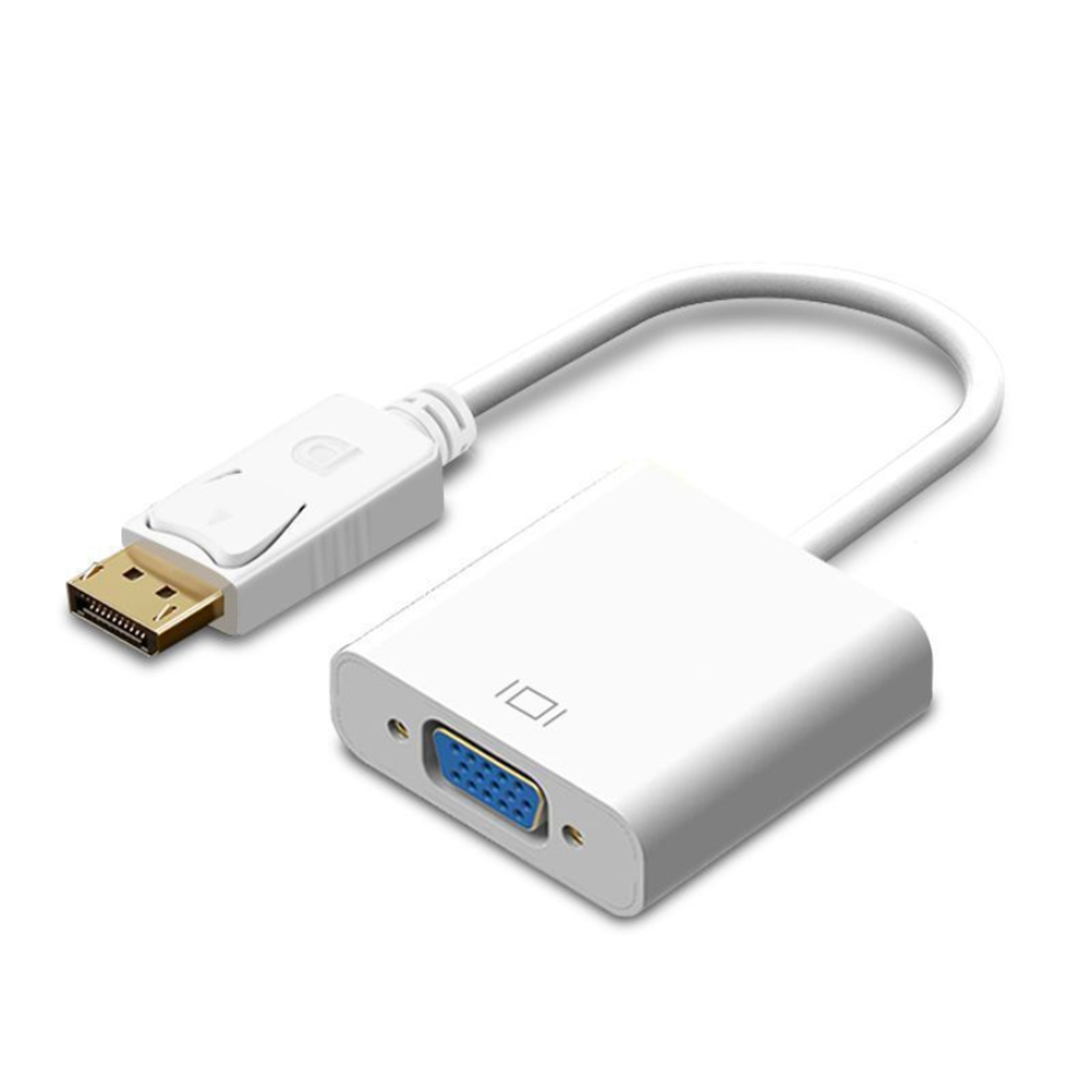 Display Port To VGA Adapter DP To VGA Cable Converter Male To Female VGA For Laptop Computer Projec 6