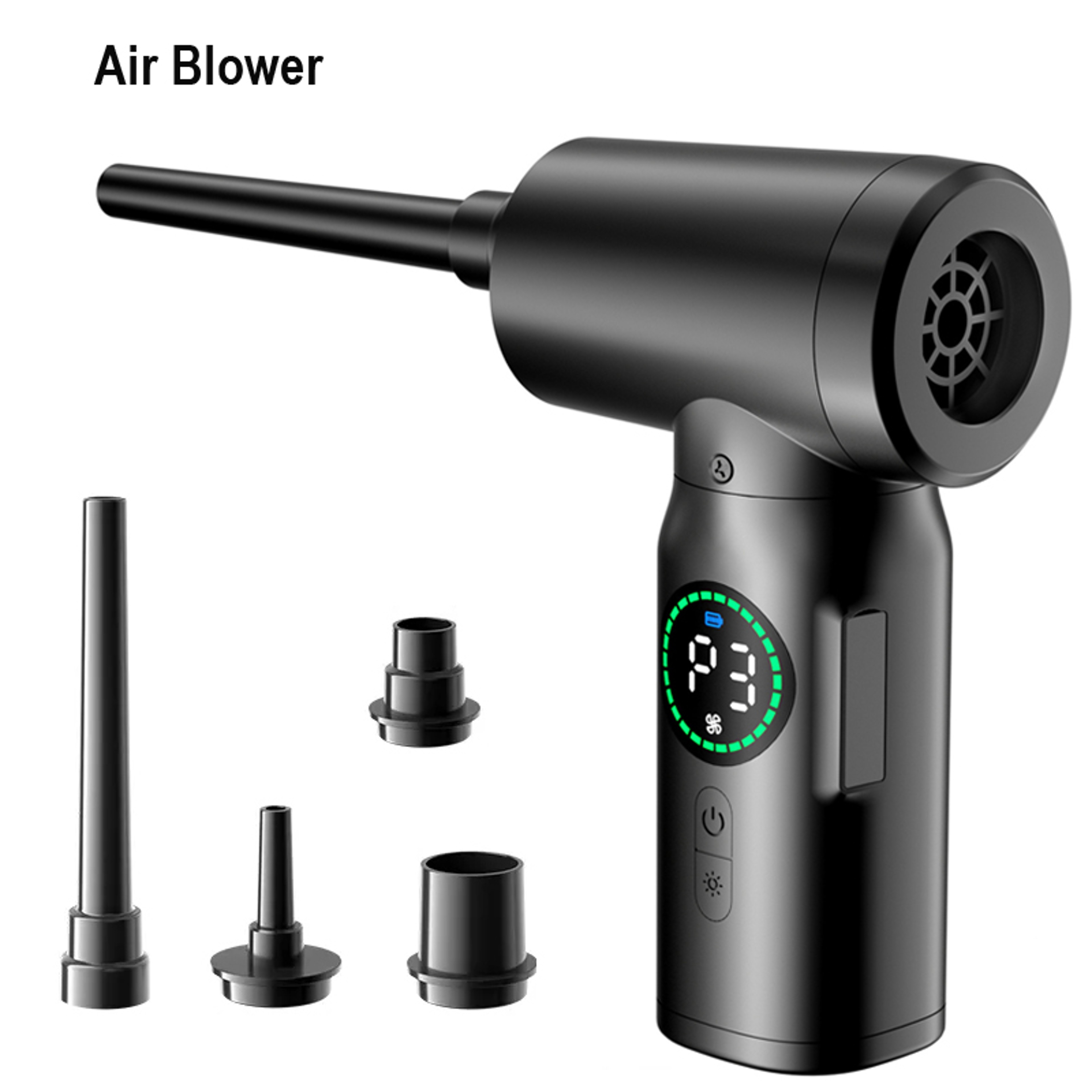 Cordless Portable Compressed Air Duster Multi Air Blower  Vacuum Cleaner For Keyboard  Computer Cle 4
