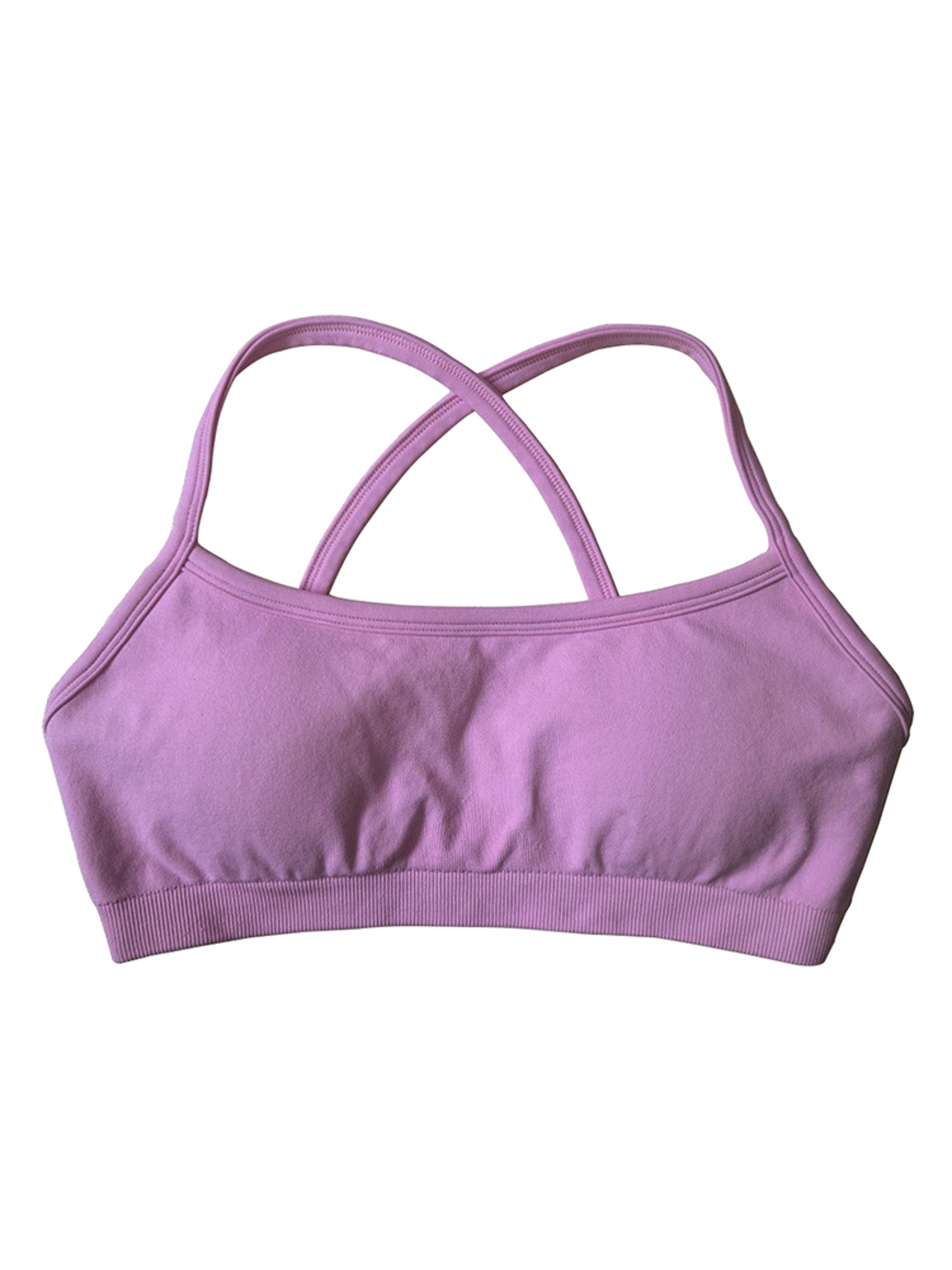 Women Seamless Sports Bra Yoga Top Back Cross Fitness Bra Gym Active Wear Workout Pushup Running Un 4