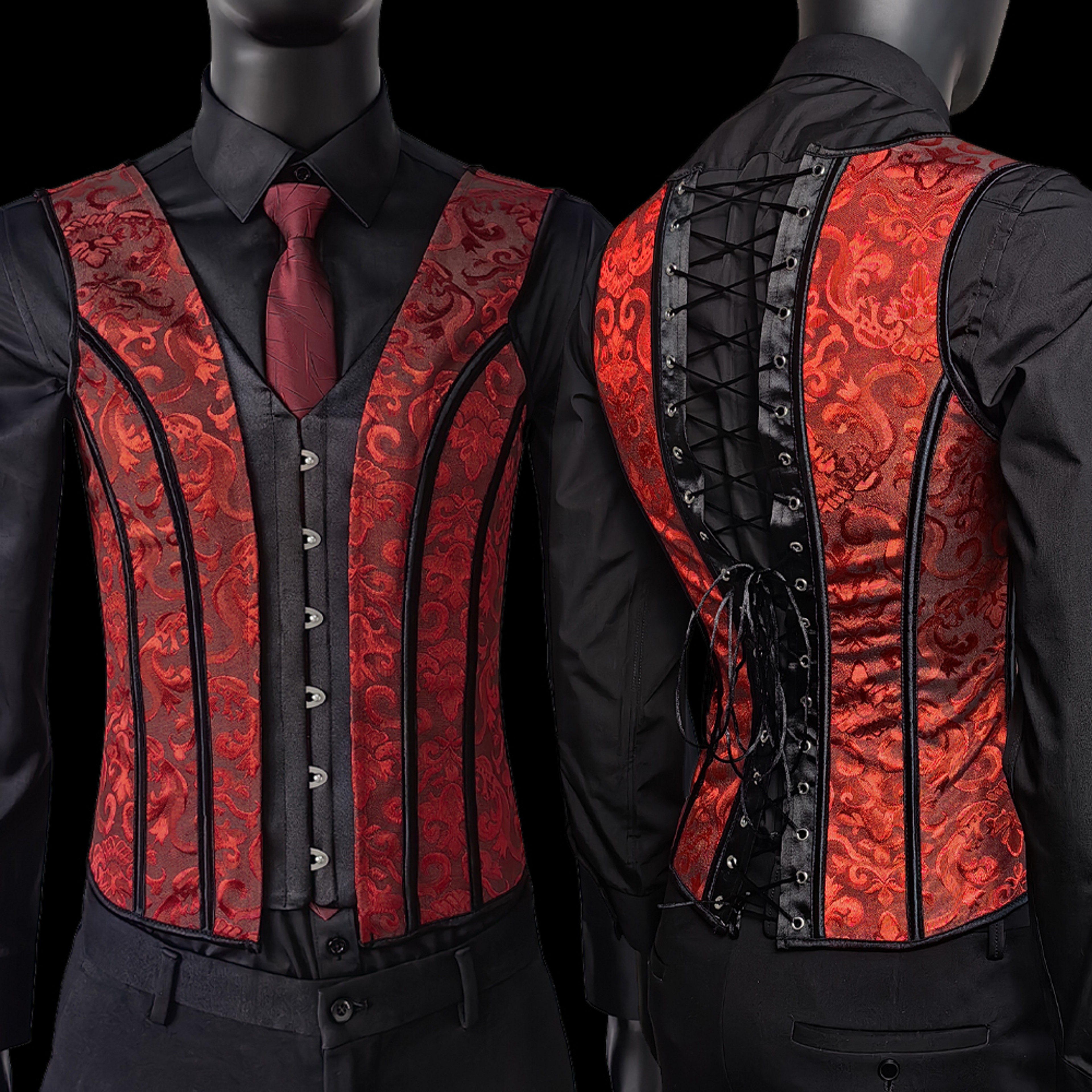 Slimming Waist Bones Shaping Mens Tight Abdomen Corset Elegant Medieval Corset Stomach Belly Contro 9