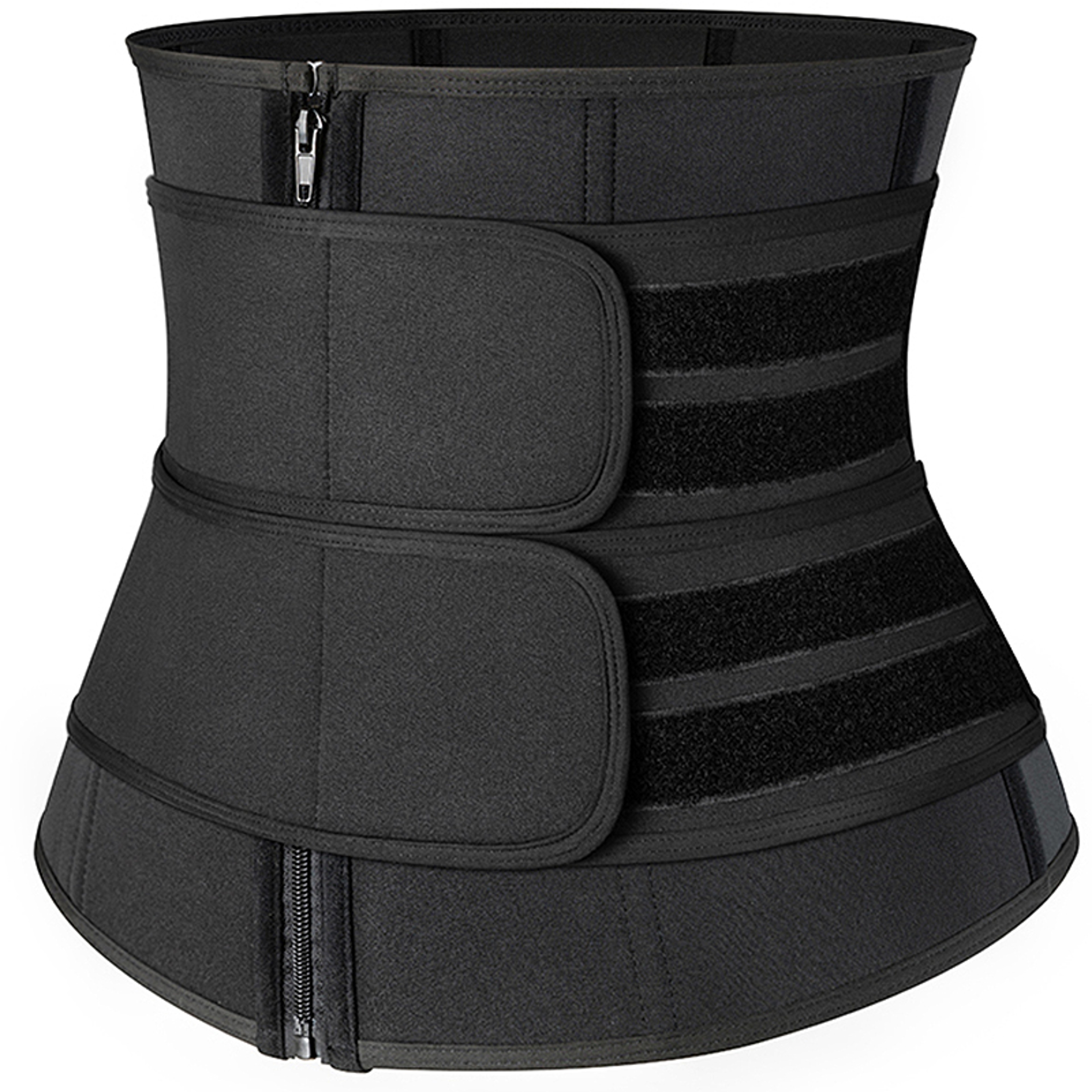 Mens Neoprene Abs Waist Trainer Sauna Sweat Band Belly Slimming Belt Adjustable Waist Trimmer For A 4