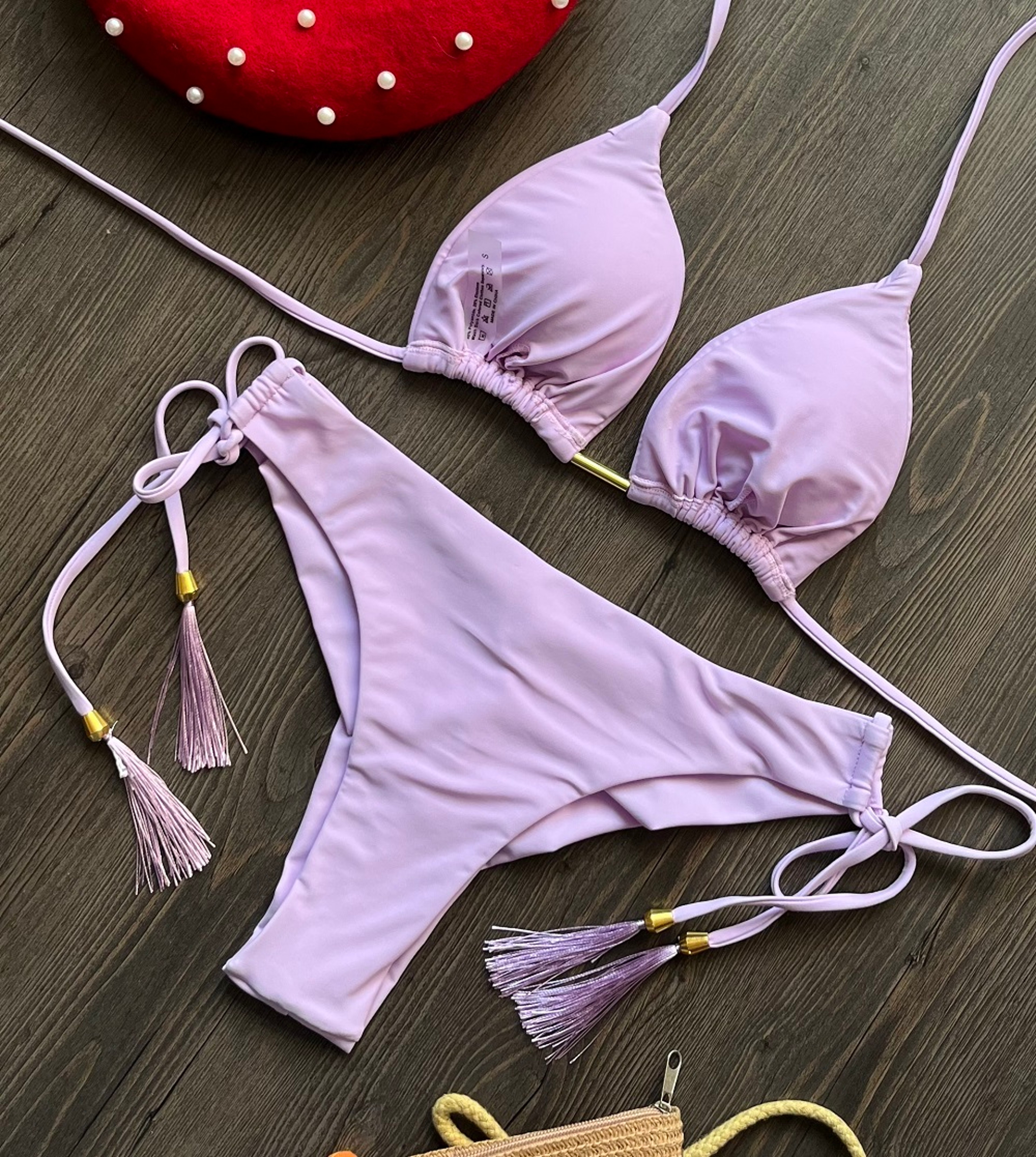 Brazilian Bikinis Swimwear Triangle Bathing Suit For Women Push Up Swimsuit Beach Bikini Set 1