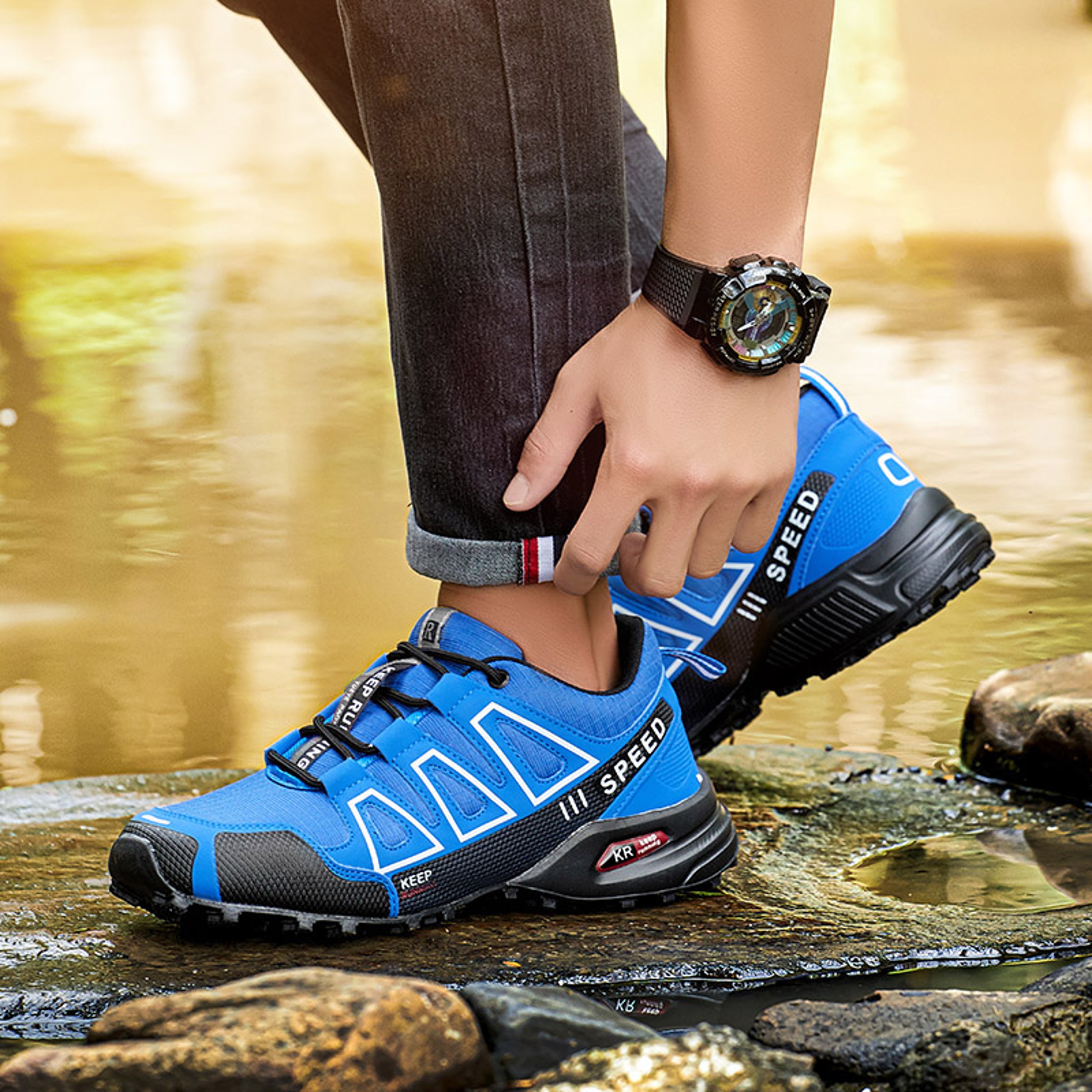 Waterproof Men's Cycling Shoes - Non-Slip, Durable for Road & Mountain Biking – view 6