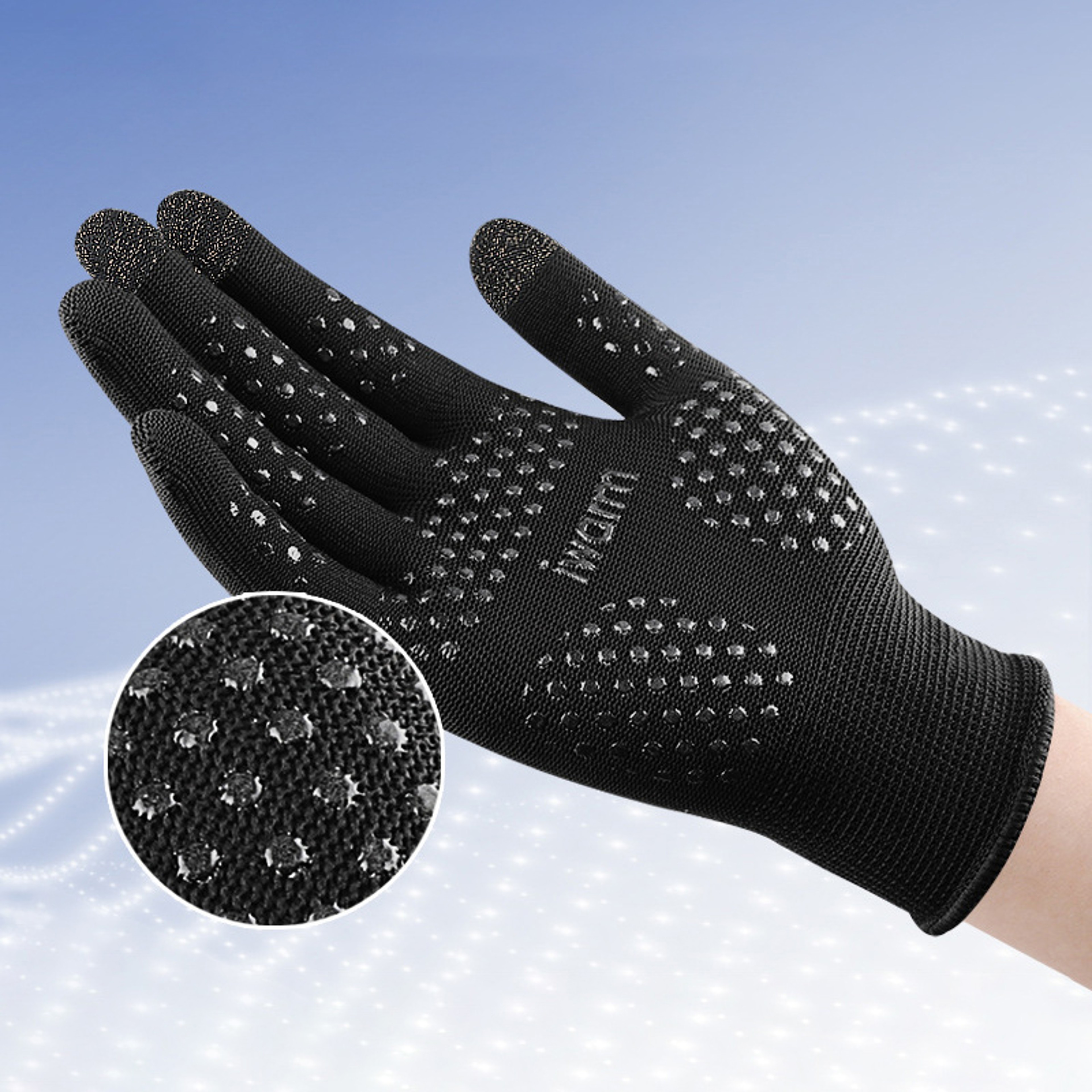 Touchscreen Anti-Slip Outdoor Gloves, Summer Driving Gloves for Sun Protection, Lightweight Breathable Handwear – view 2