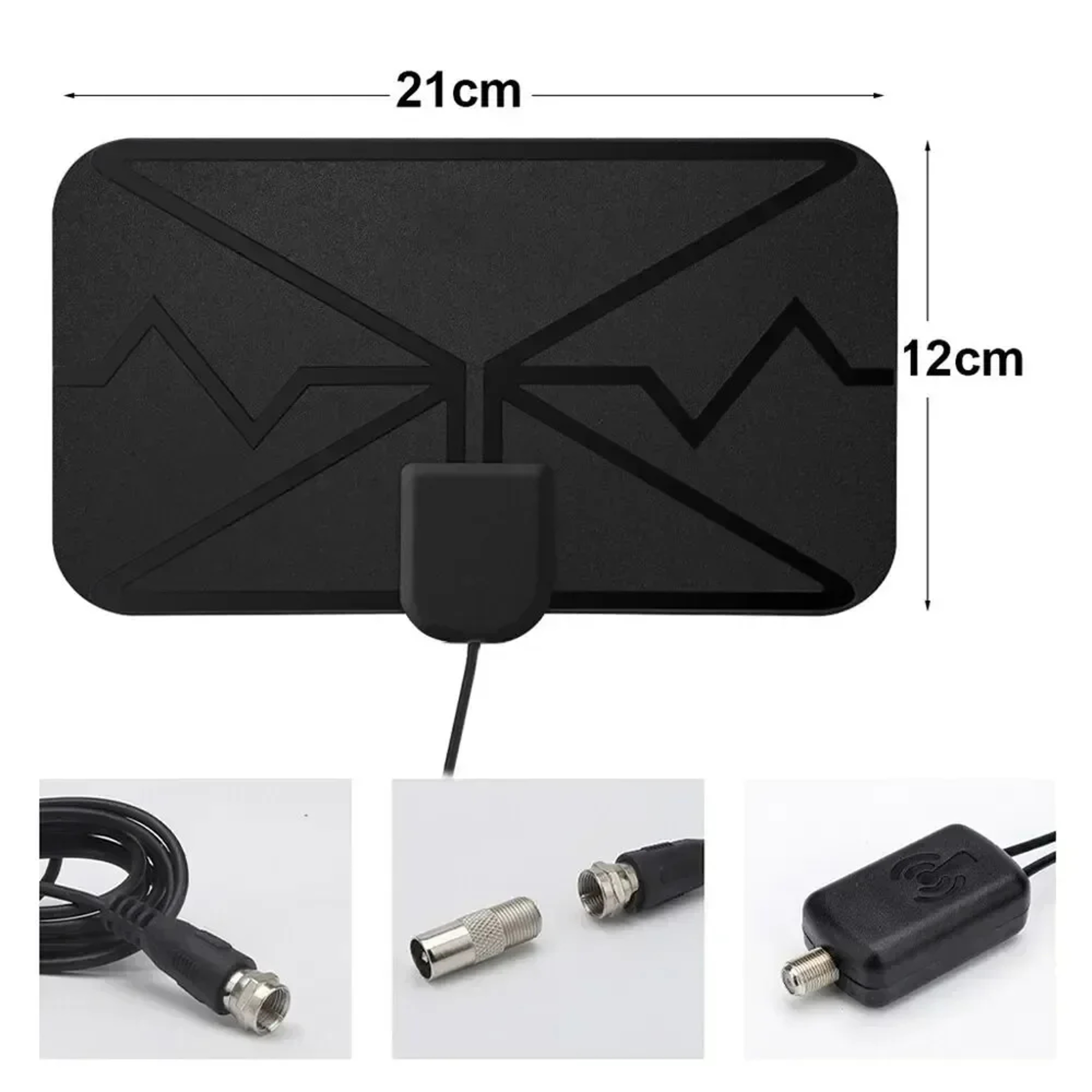 Indoor Digital Amplified TV Antennas Upgraded Newest HDTV Clear Signal TV Antenna 0