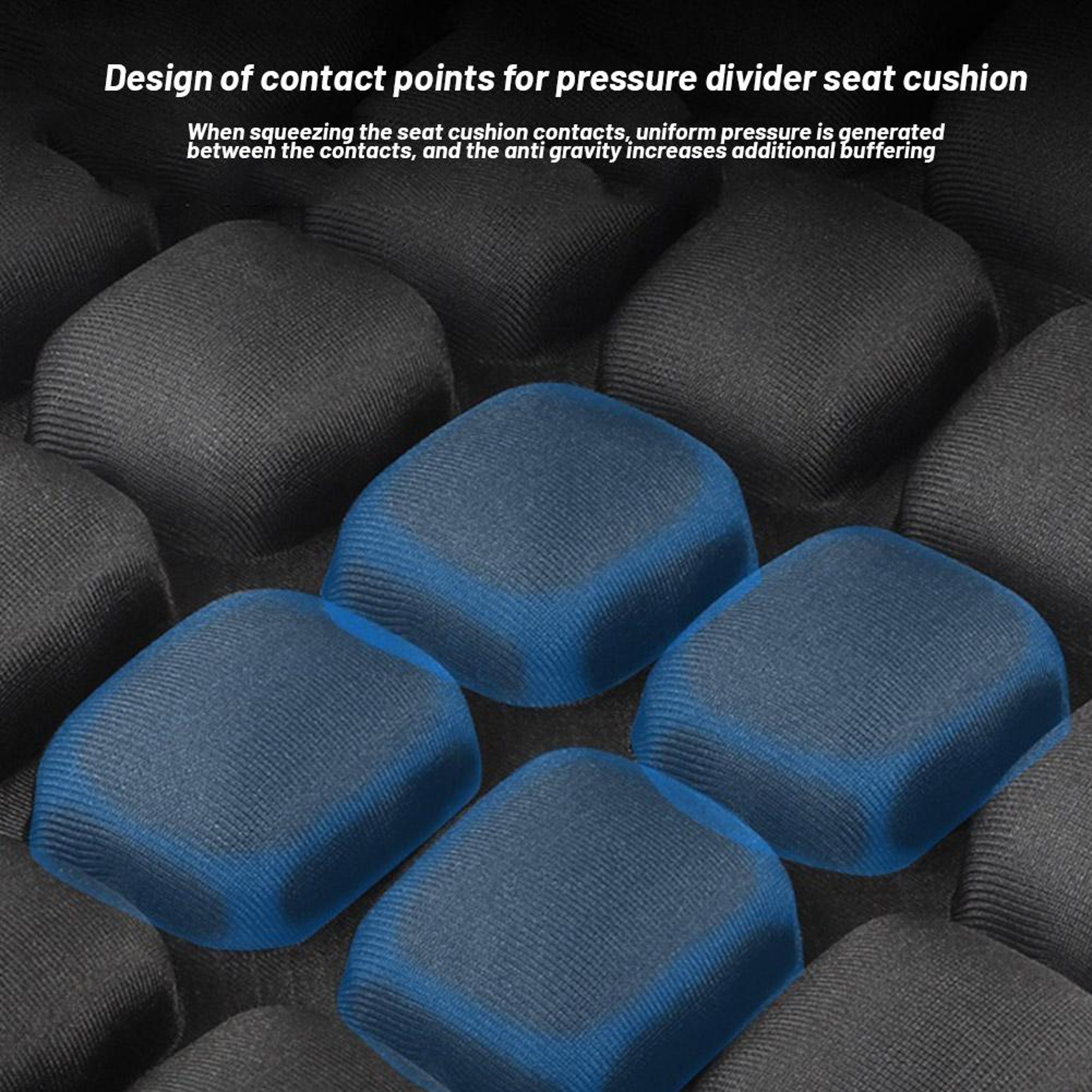 Motorcycle Comfort Gel Seat Cushion, Universal Anti Slip Seat Pad, Motorbike Pressure Relief Ride Cover for Long Rides – view 2