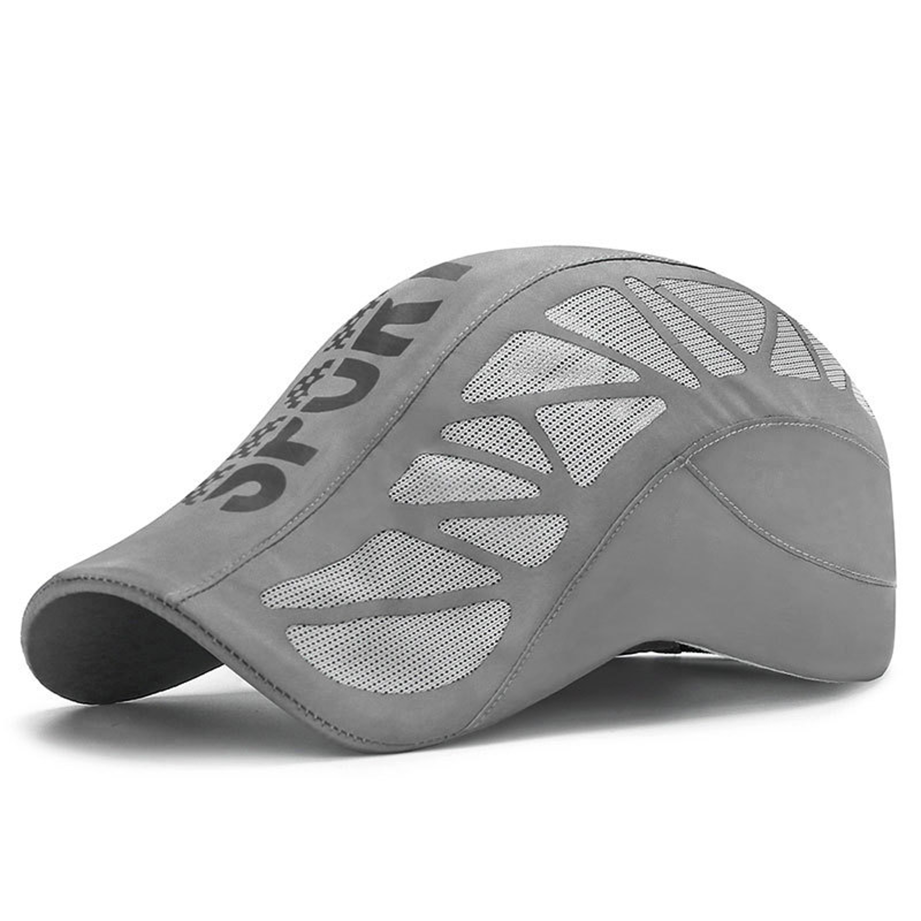 Men's Summer Alphabet Sport Hat, Quick Dry Mesh Shade Cap, Breathable Outdoor Sunscreen Hat – view 7