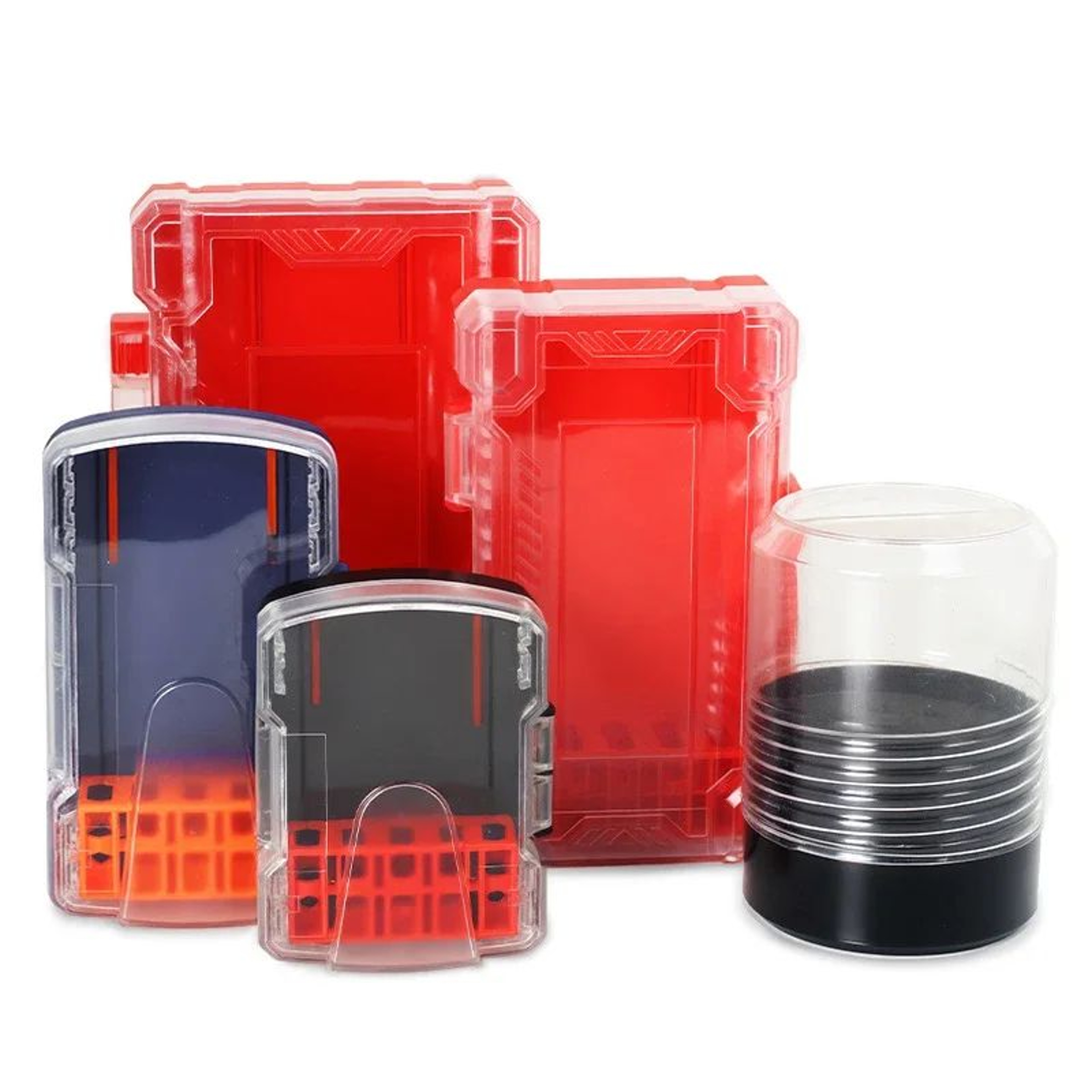 Removable Insert Holder Box, Portable Drill Bit Storage, Screwdriver Bit Organizer Case, Durable Drill Bit Holder – view 1