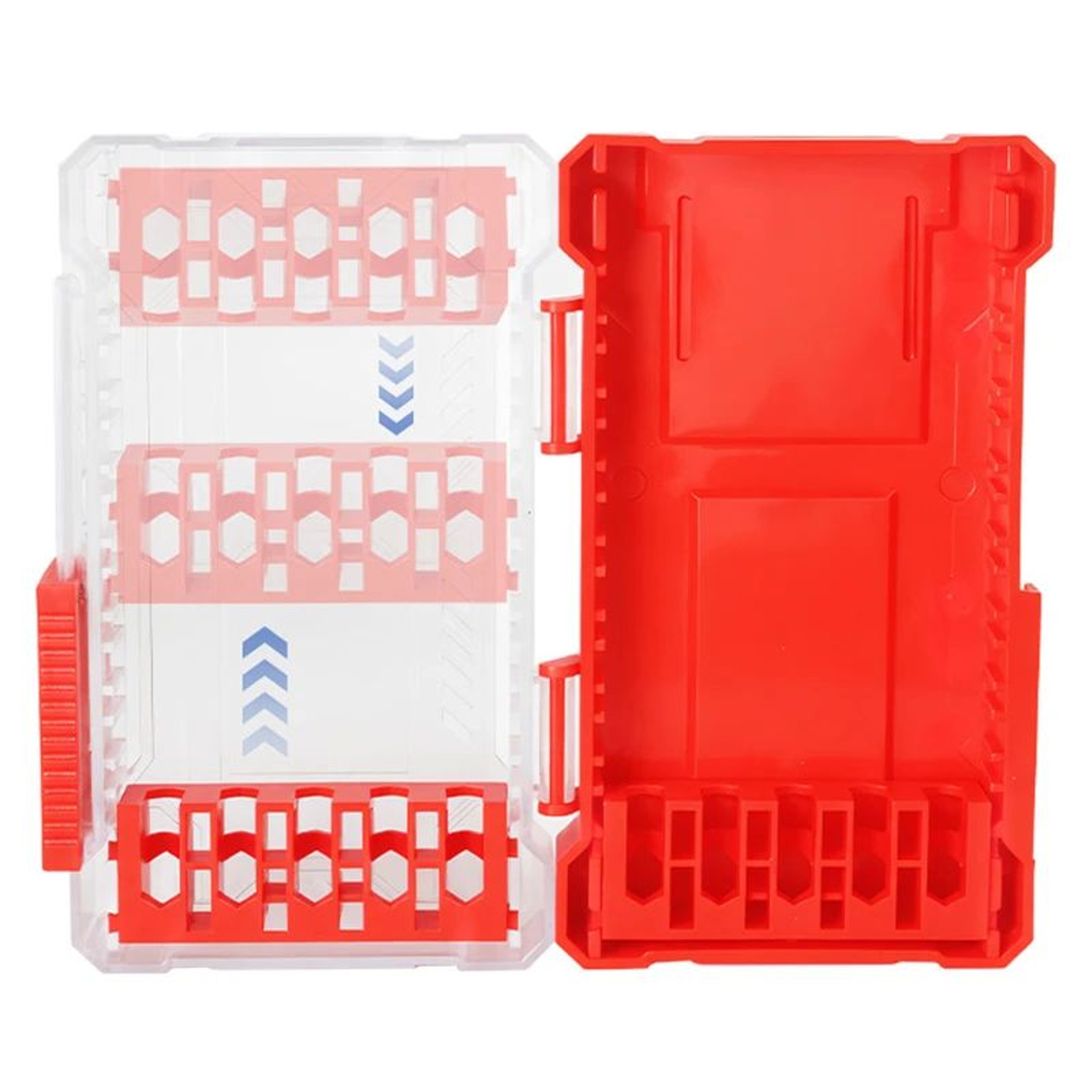 Removable Insert Holder Box, Portable Drill Bit Storage, Screwdriver Bit Organizer Case, Durable Drill Bit Holder – view 2