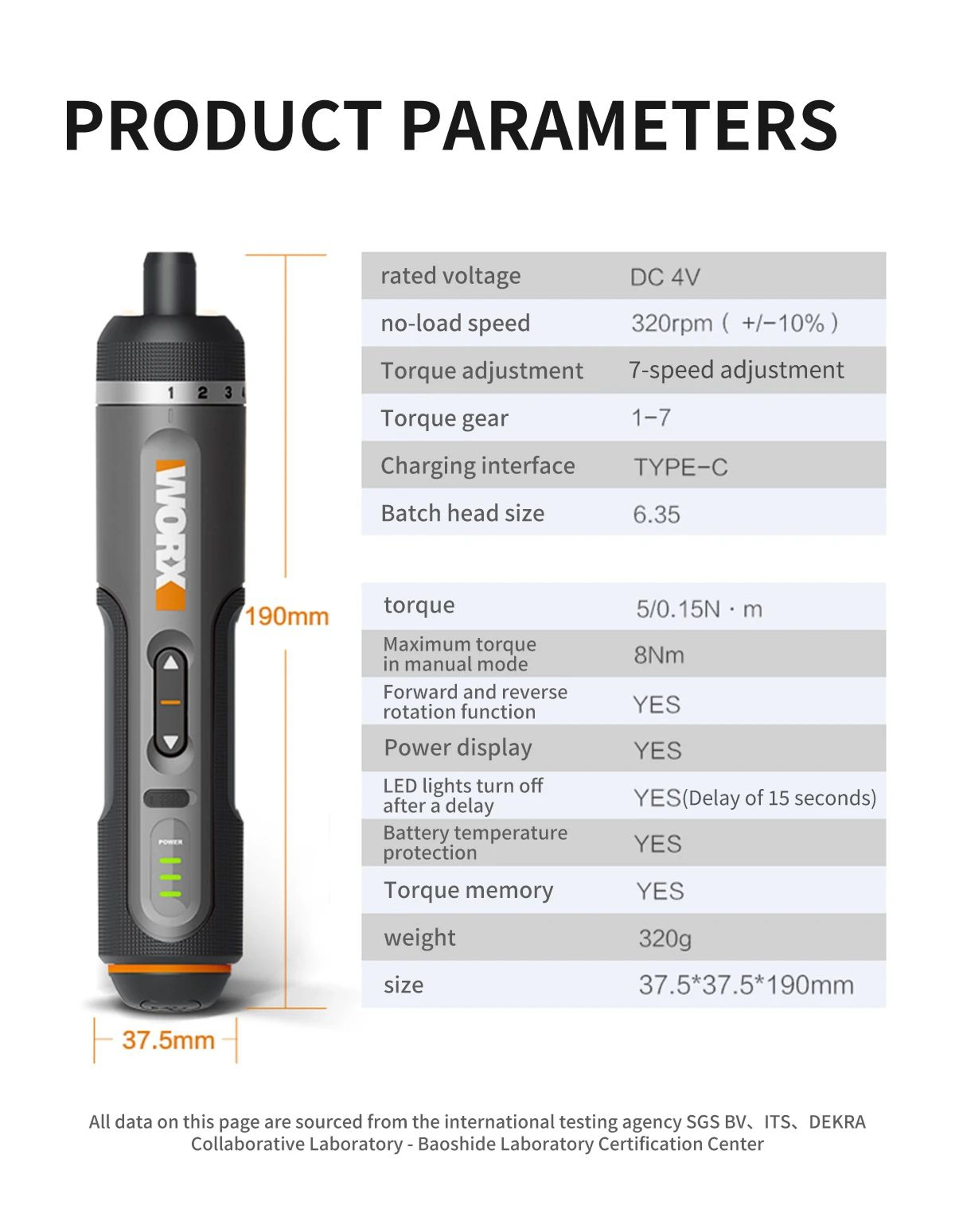 Smart Cordless Drill Bit Sets Power Tools Electrical Screwdriver Sets USB Rechargeable Handle 6