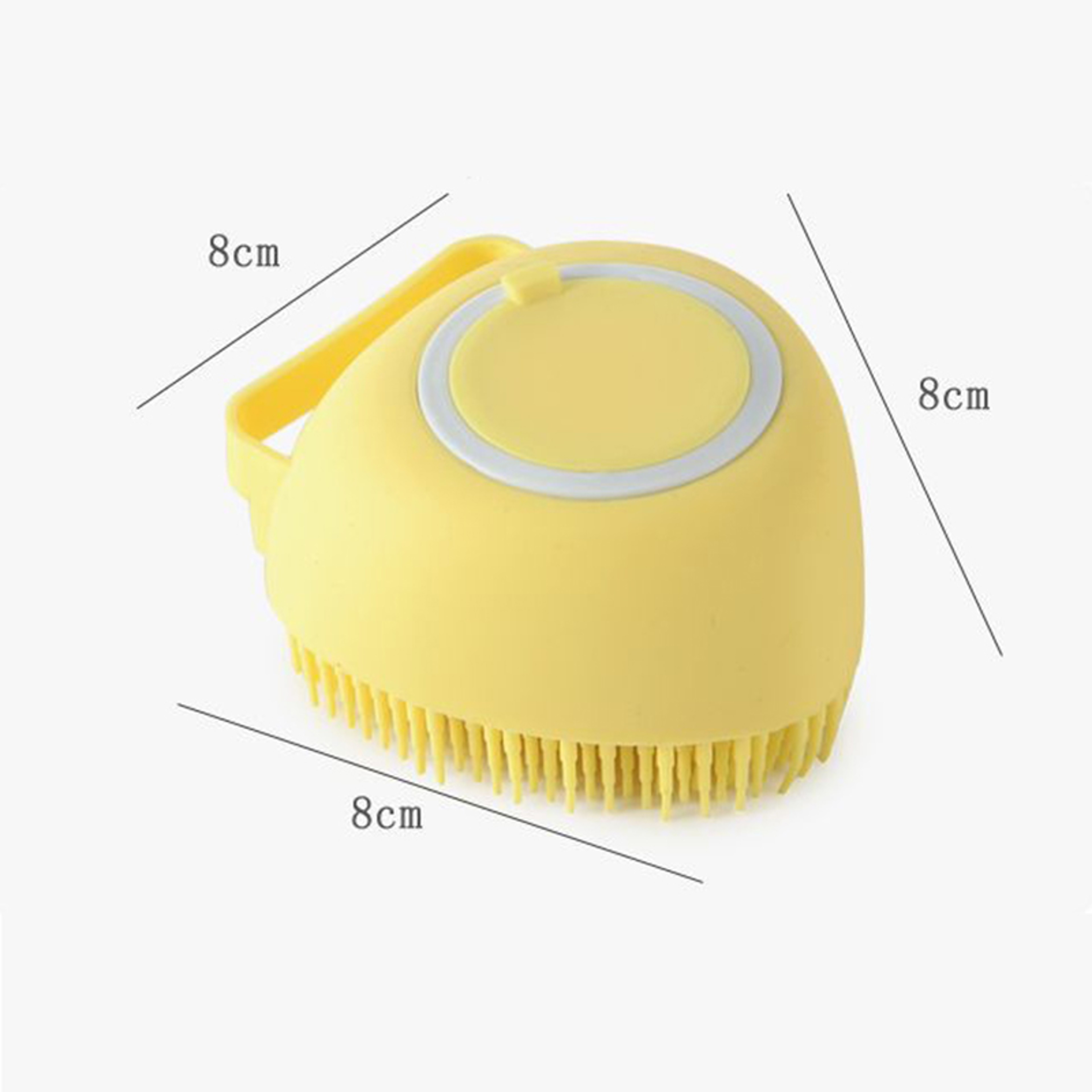 Soft Silicone Pet Bath Brush, Bathroom Puppy Dog Cat Massage Gloves, Safe Grooming Accessories for Pets – view 3
