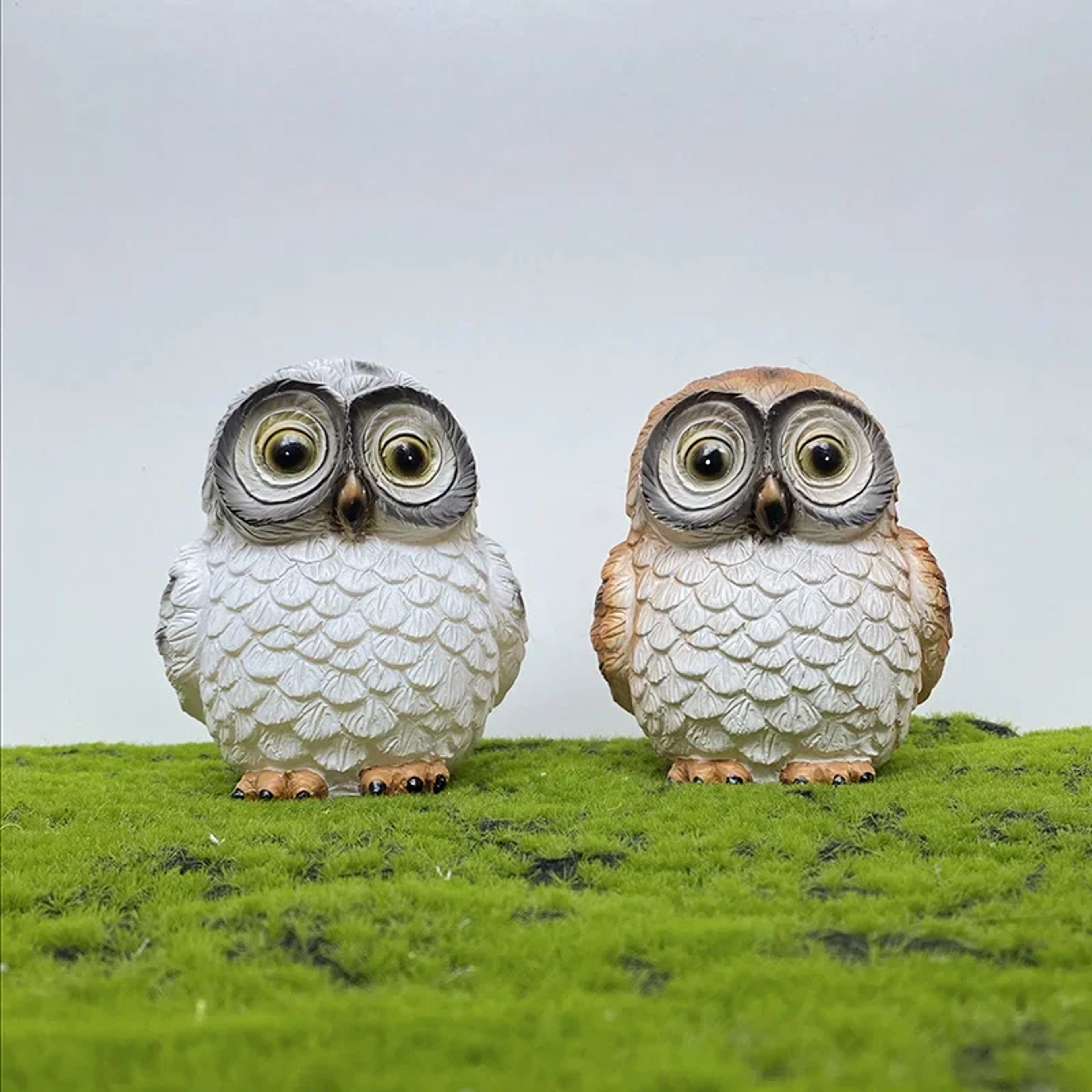 LED Solar Powered Light Solar Garden Lamp Owl Night Lights Outdoor Waterproof Garden Lawn Courtyard 0