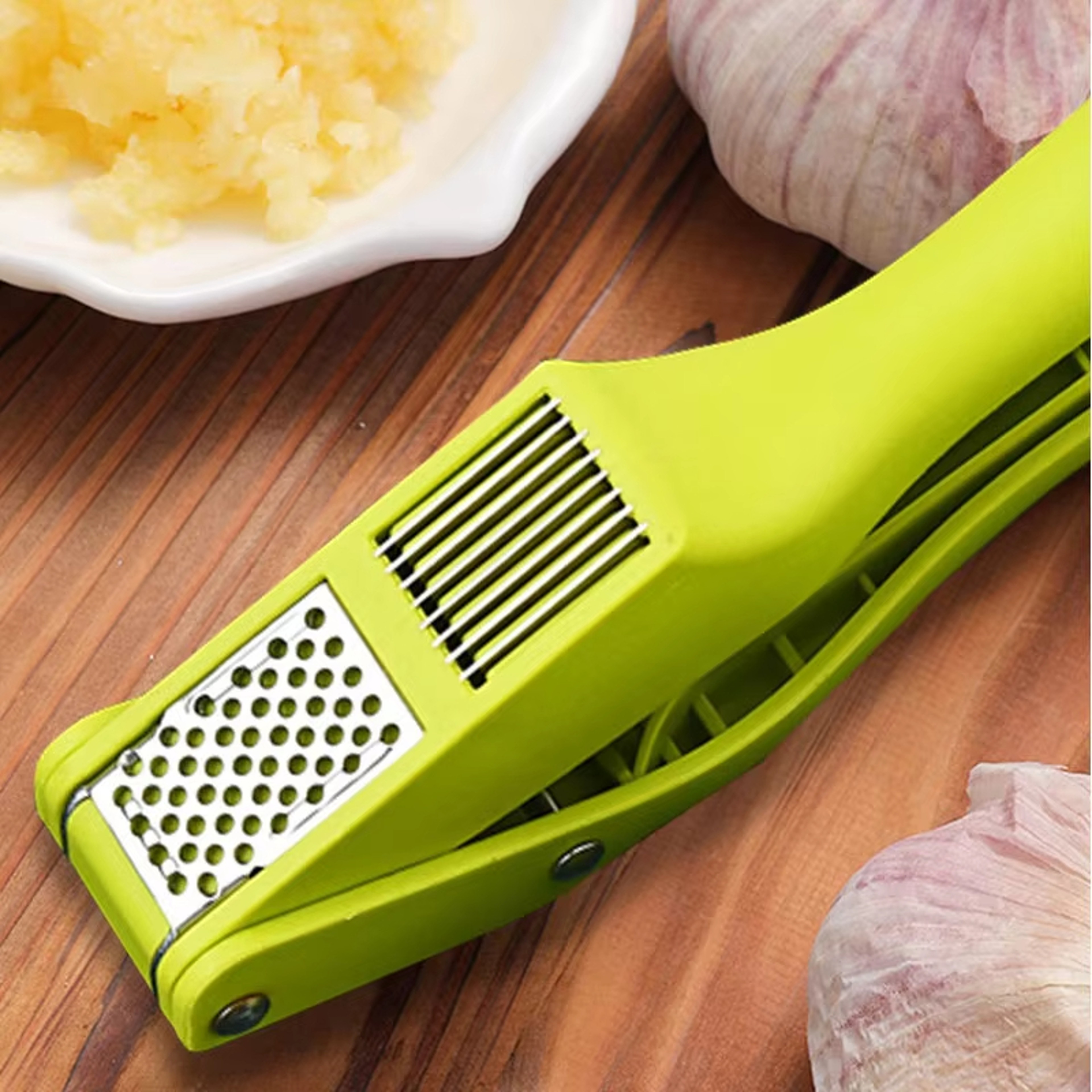 2 In 1 Multifunctional Manual Pull Type, Practical Garlic Press, Garlic Punch Kitchen Gadget Cooking Accessories – view 4