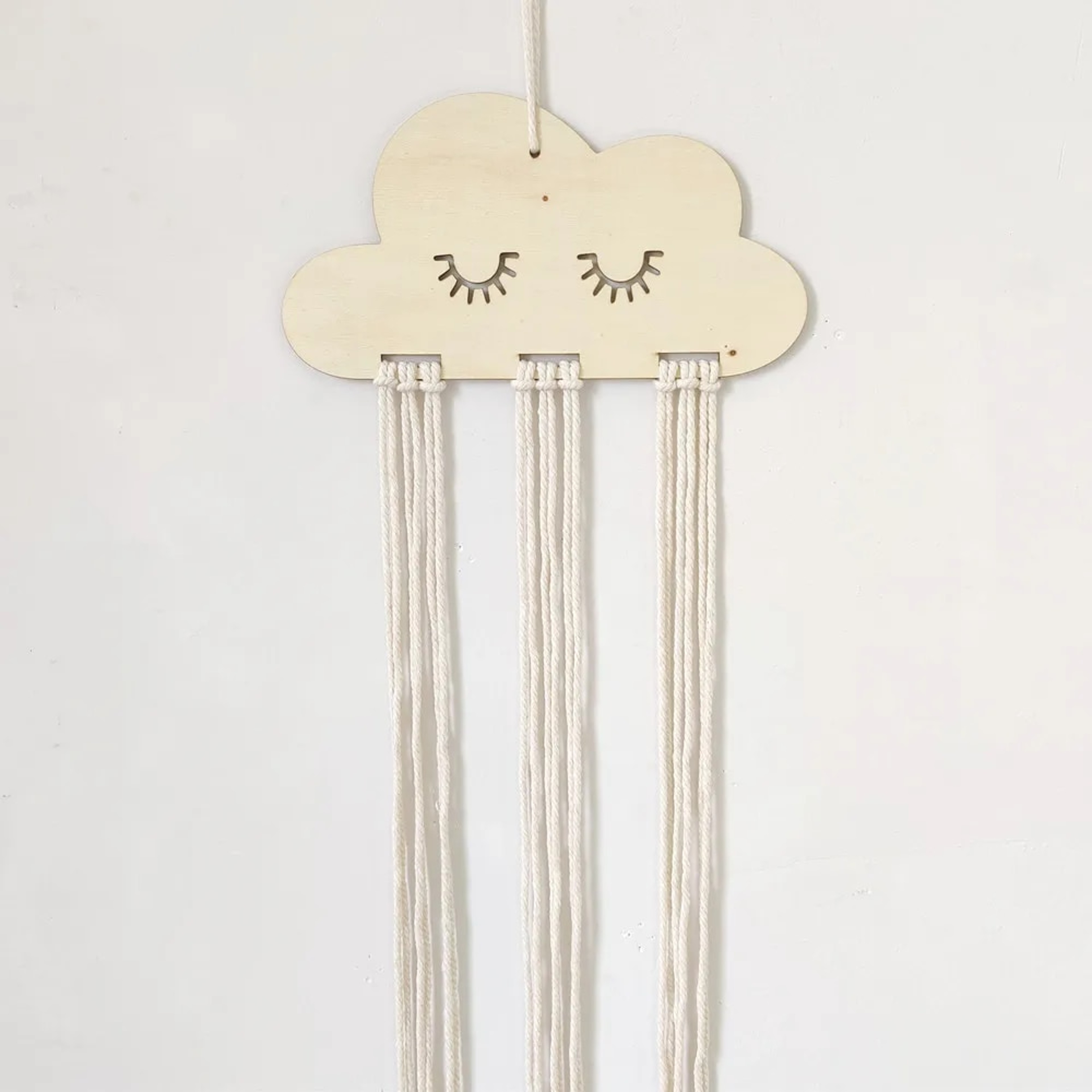 Jewelry Hairpin Bow Storage Tool, EW Solid Wood Clouds Model, Stylish Display Rack – view 4