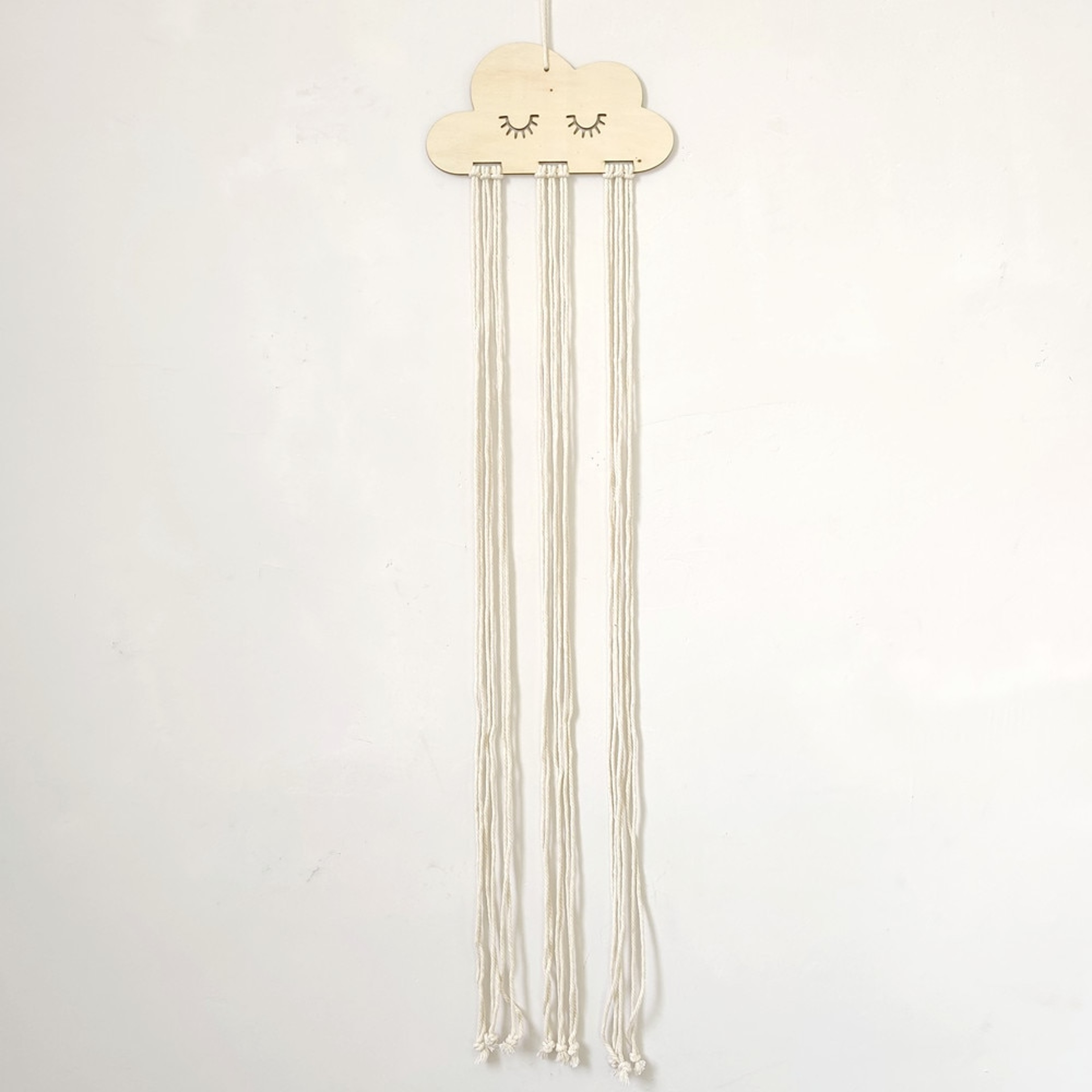 Jewelry Hairpin Bow Storage Tool, EW Solid Wood Clouds Model, Stylish Display Rack – view 5