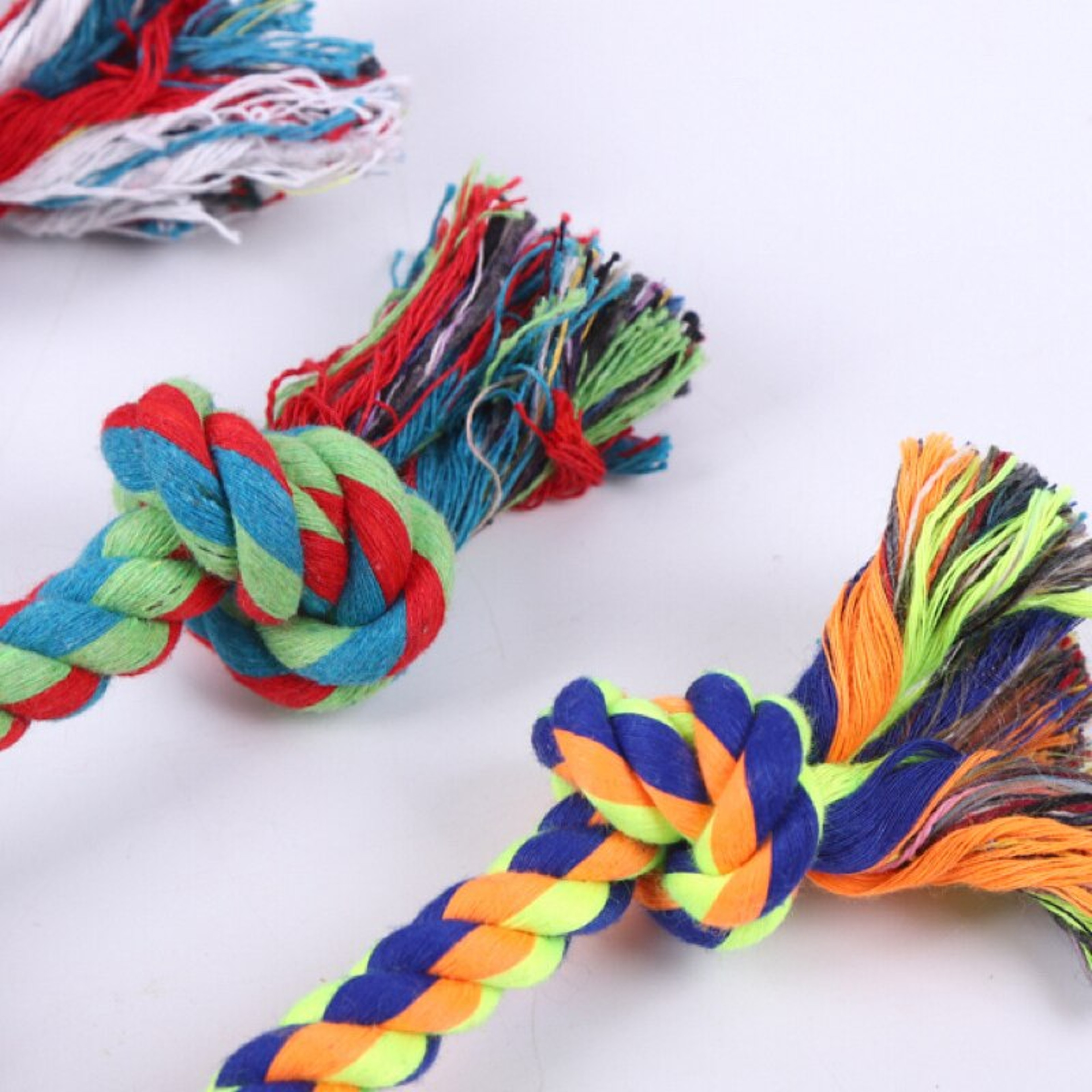 Pet Molar Dog Toy, Cotton Rope Knot, Bite-resistant Chew, Small Dog Puppy, Teeth Cleaning, Stuffy Relief – view 5