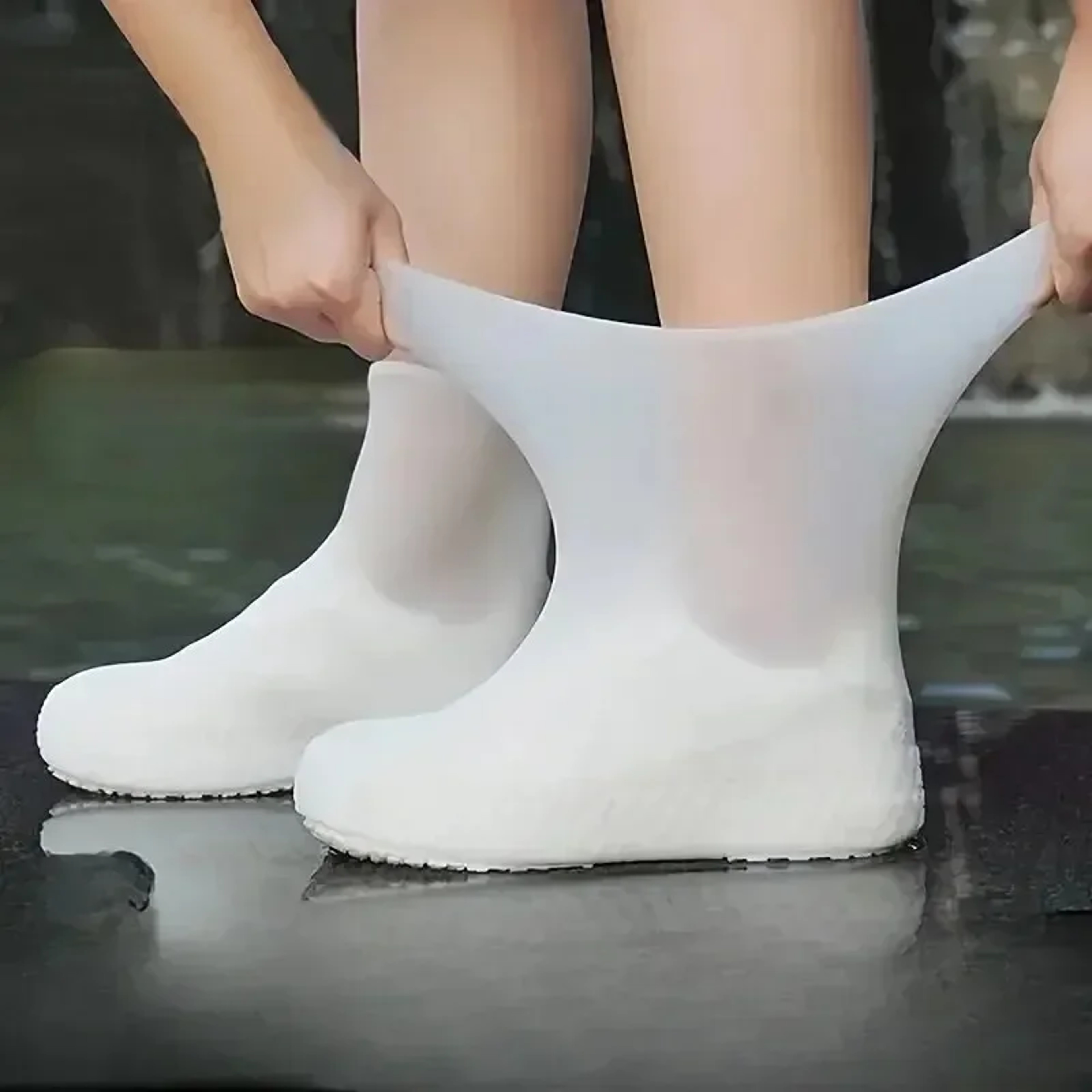Protector Cover Boots Gear, Rain Shoe Covers Waterproof Covers for Shoes, Household Merchandises Home Garden – view 8