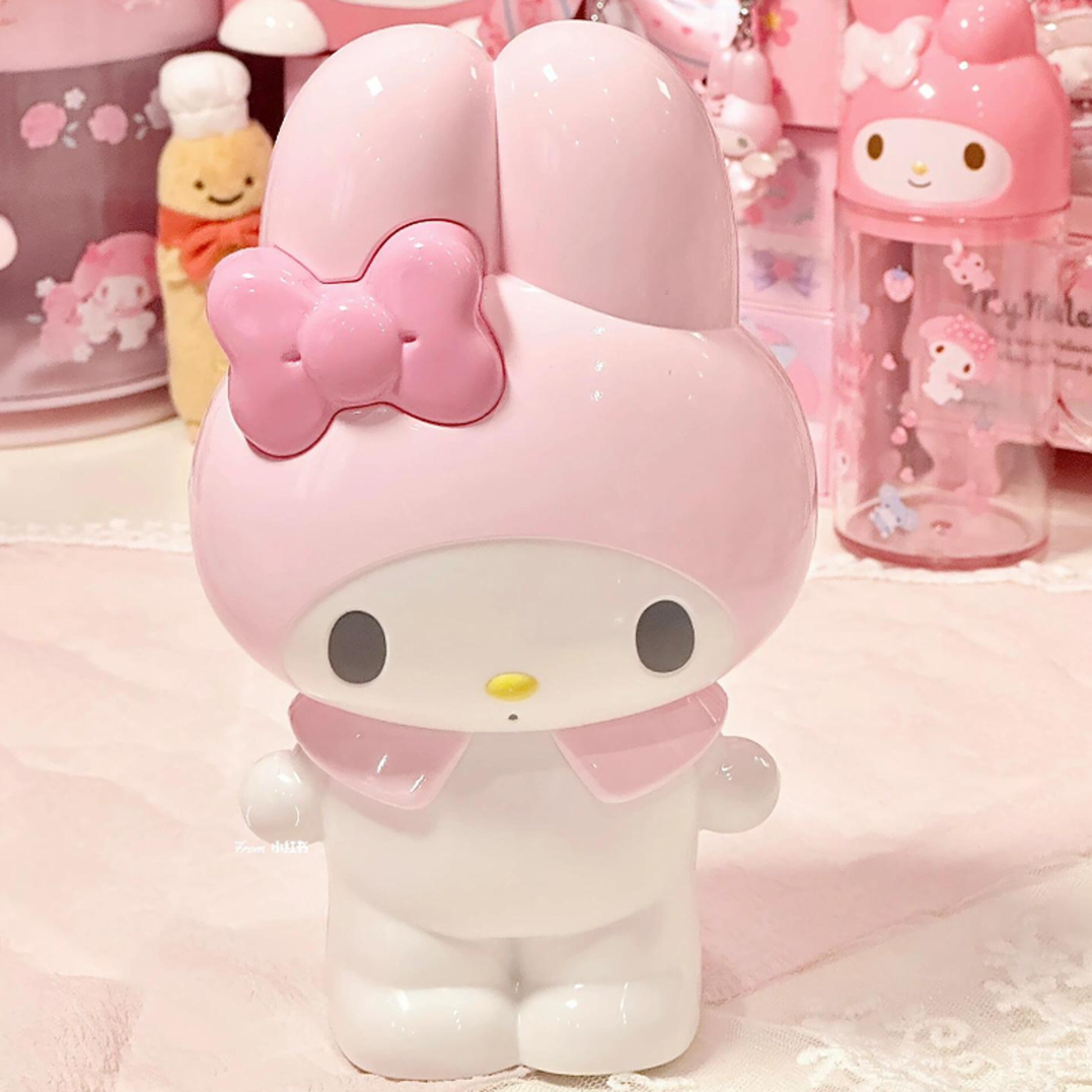Hello Kitty Pen Holder, Sanrio Kawaii Cartoon My Melody, Cute Stationery, Makeup Brush Organizer, Anime Decor – view 4