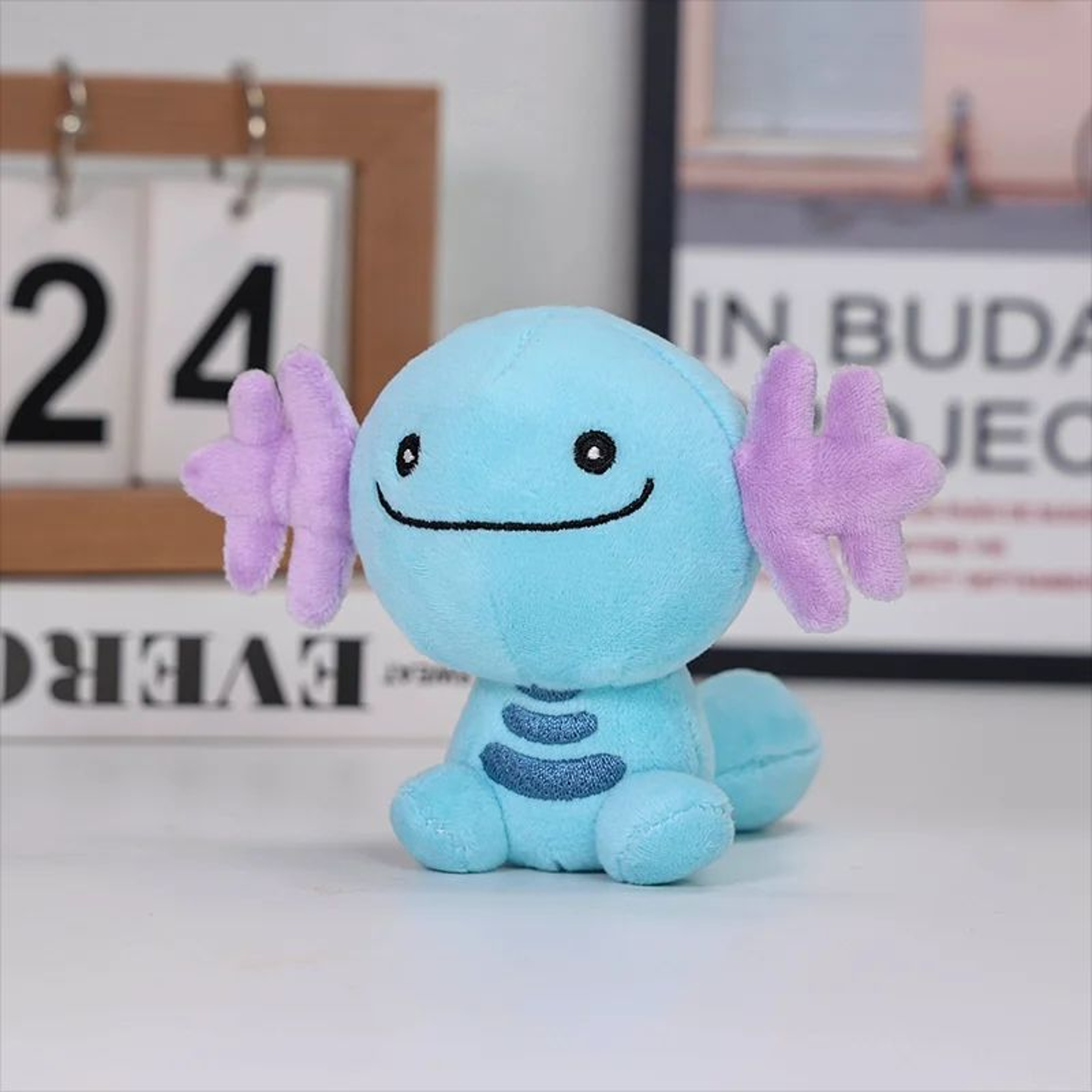 Wooper Doll Kawaii Plush Toy Pokemon Cartoon Game Figure Toys Soft Stuffed Plush Animal Toys For Ki 2