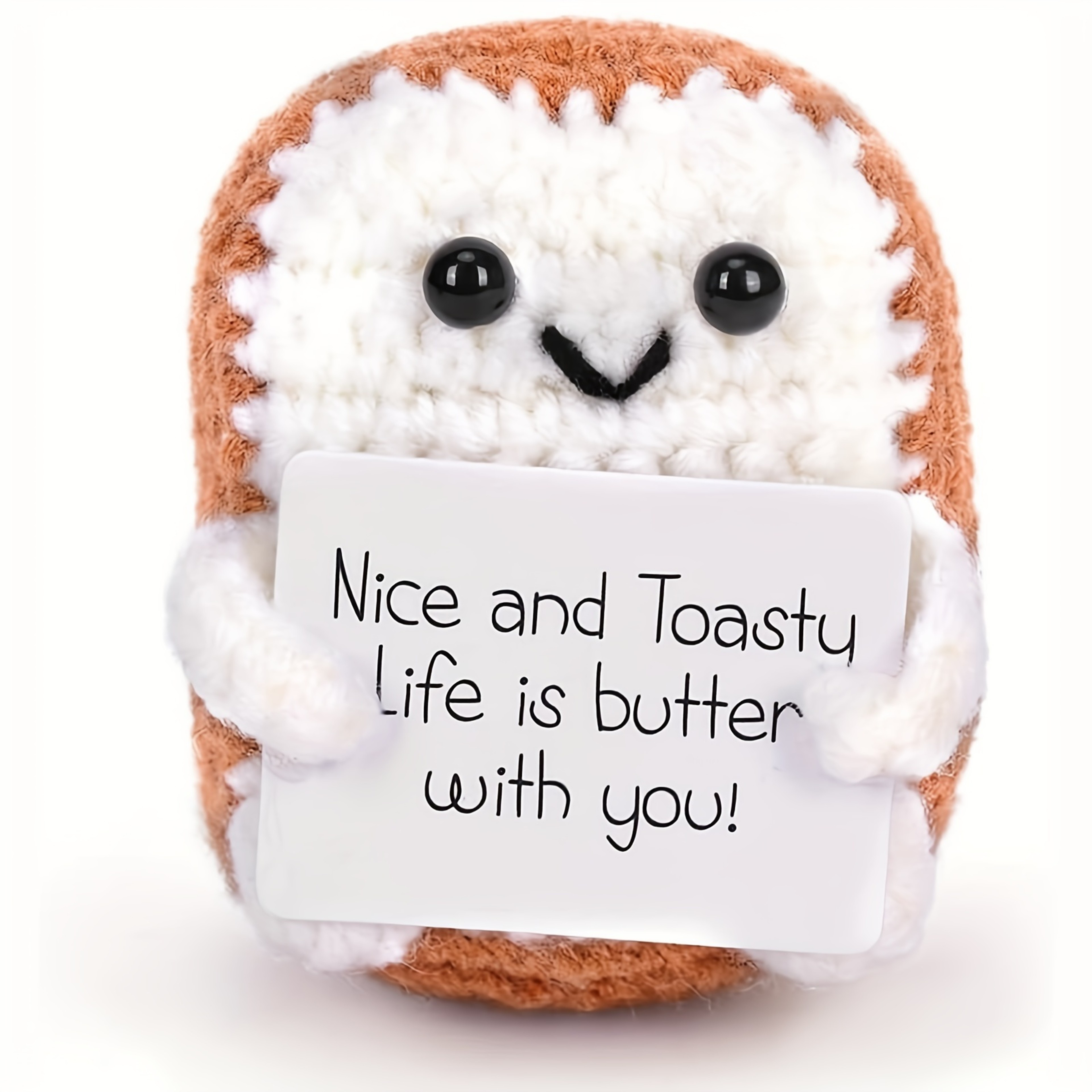 Creative Mini Handmade Ornaments, Crocheted Plush Decorative Ornaments, Valentine's Day, Christmas Decorations – view 1