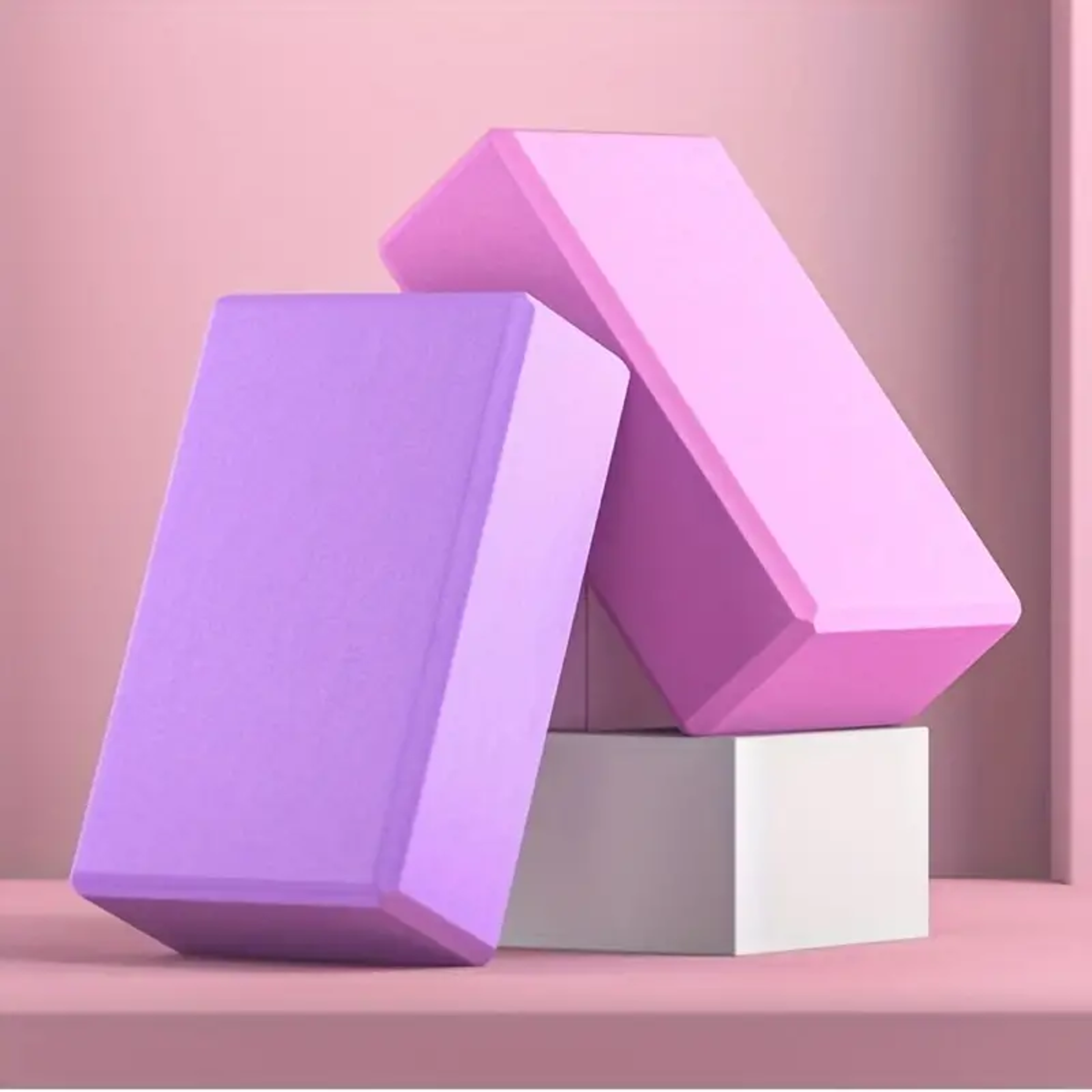 Essential Cushion Stretching Body Shaping Prop, Durable Building Cubes for Alignment and Deep Release – view 1