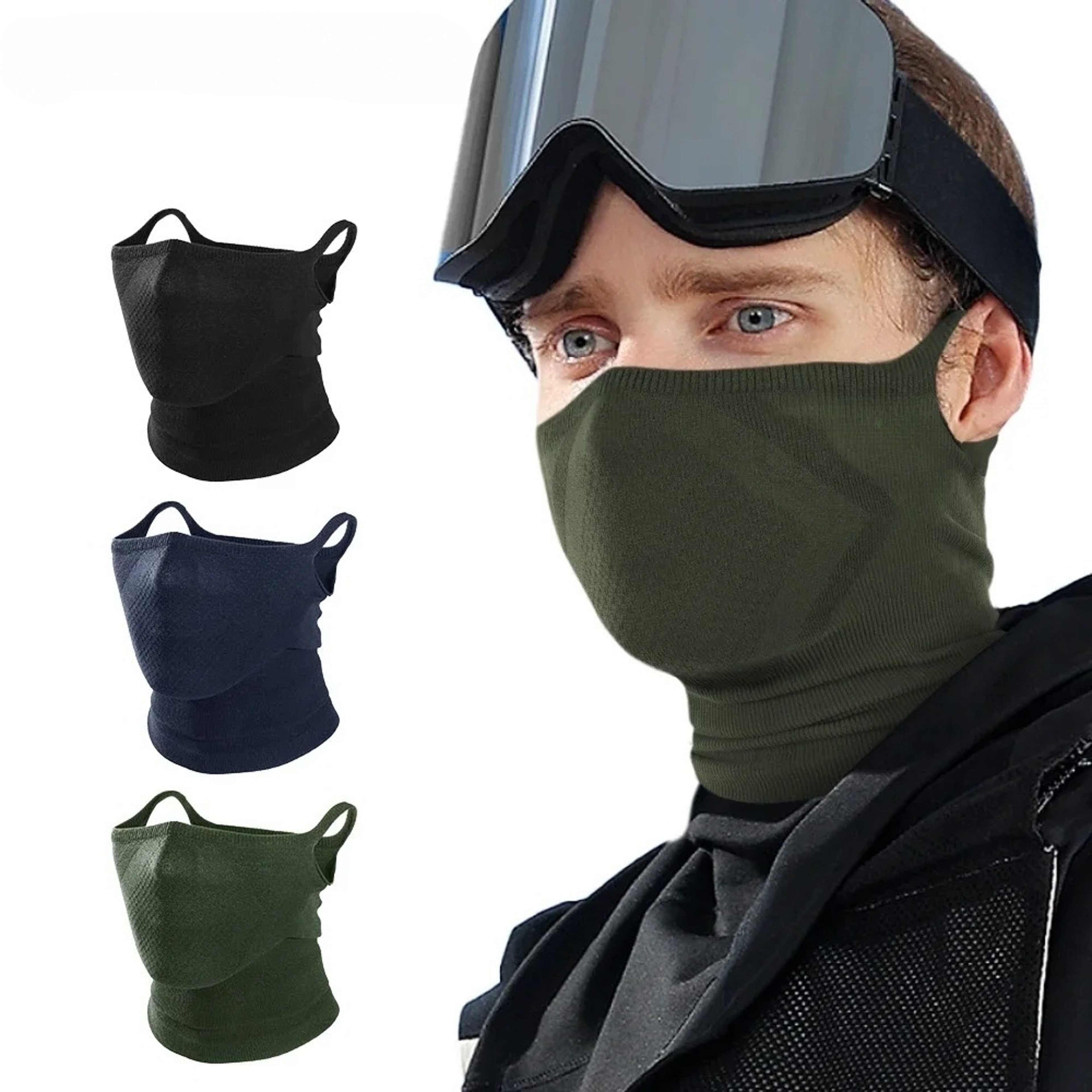 Hiking Camping Running Neck Gaiter, Sport Bandana Breathable Sun Protection, Cycling Bike Face Cover Reusable Masks – view 6