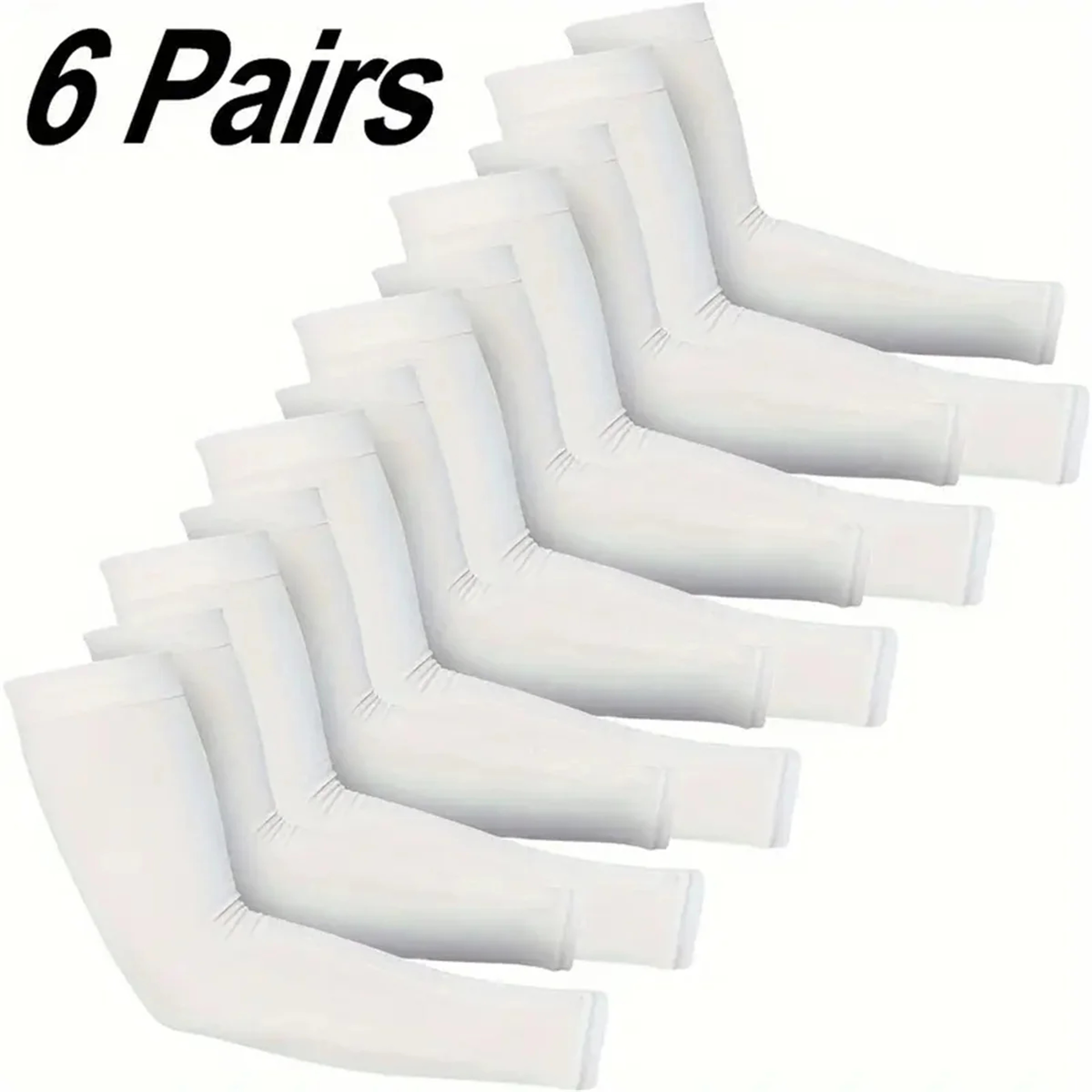 Sports Outdoor UV Protection, Cooling Arm Sleeves Compression, Breathable Moisture Wicking for Men Women – view 2
