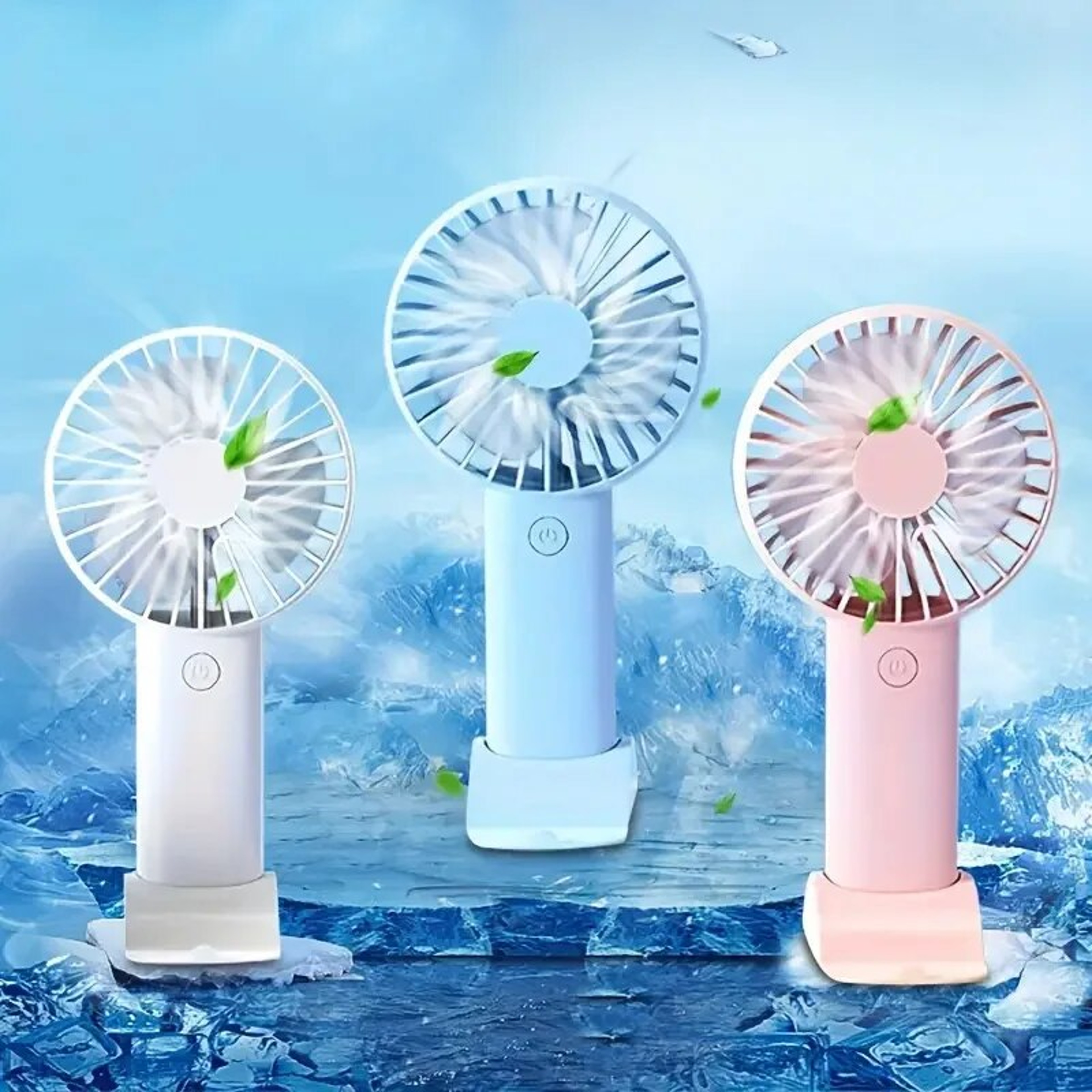Portable Mini USB Charging Handheld Fan, Outdoor Small Fan With Mobile Phone Holder – view 6