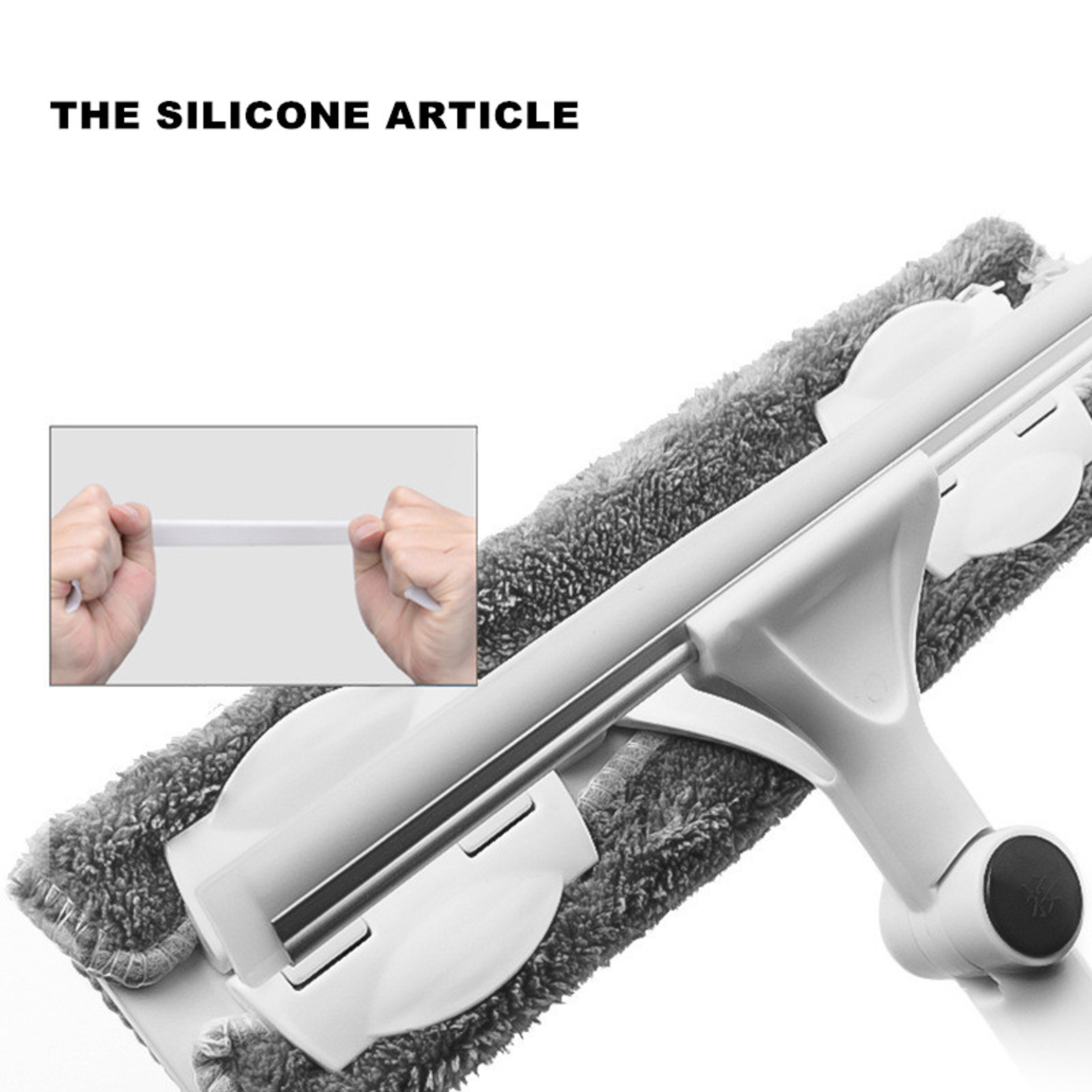 Washing Window Brush Cleaner Telescopic Rod for Home Window Cleaning – view 4