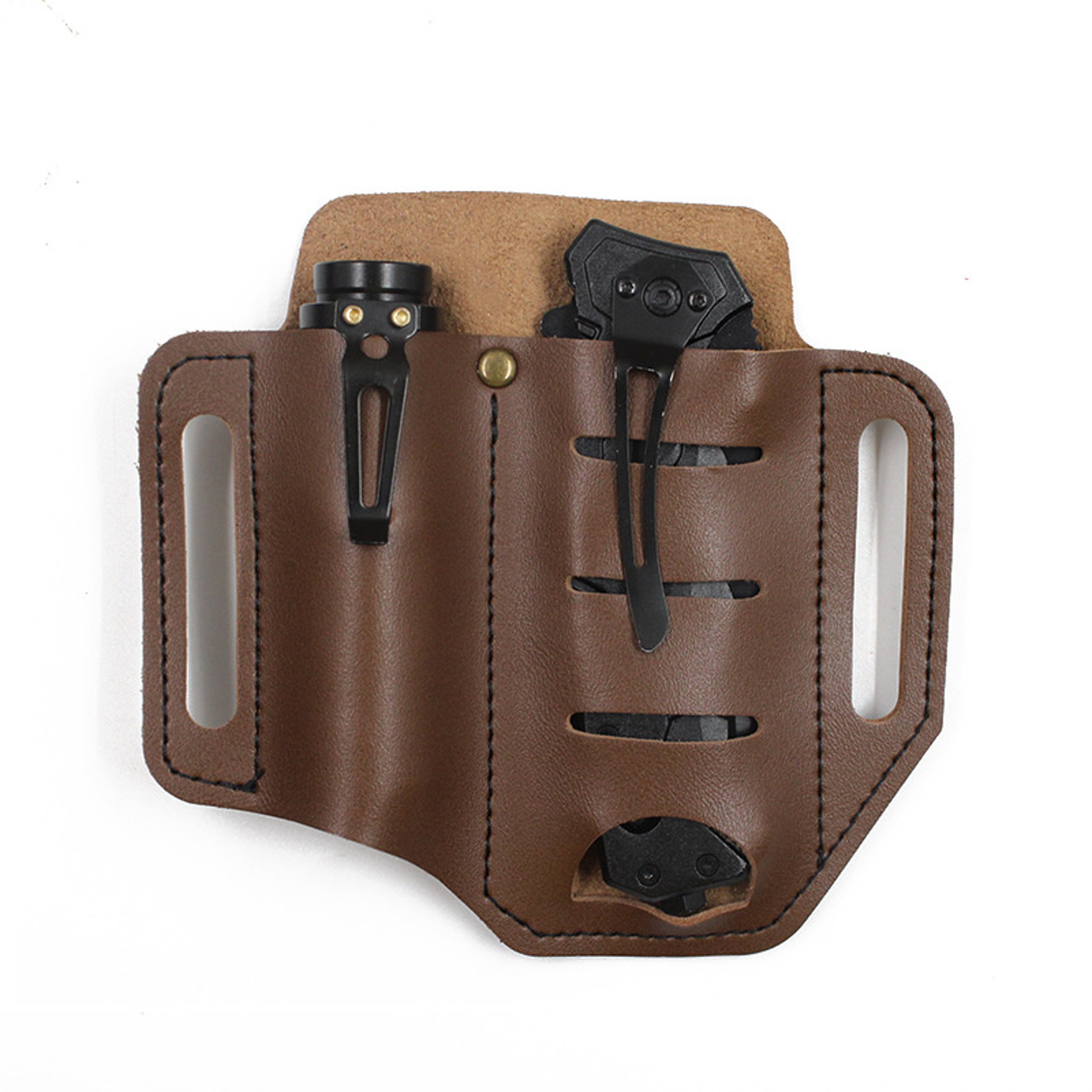 Universal Belt Storage Cover Case Knife Tactical Pen Holster Outdoor EDC Tool 3