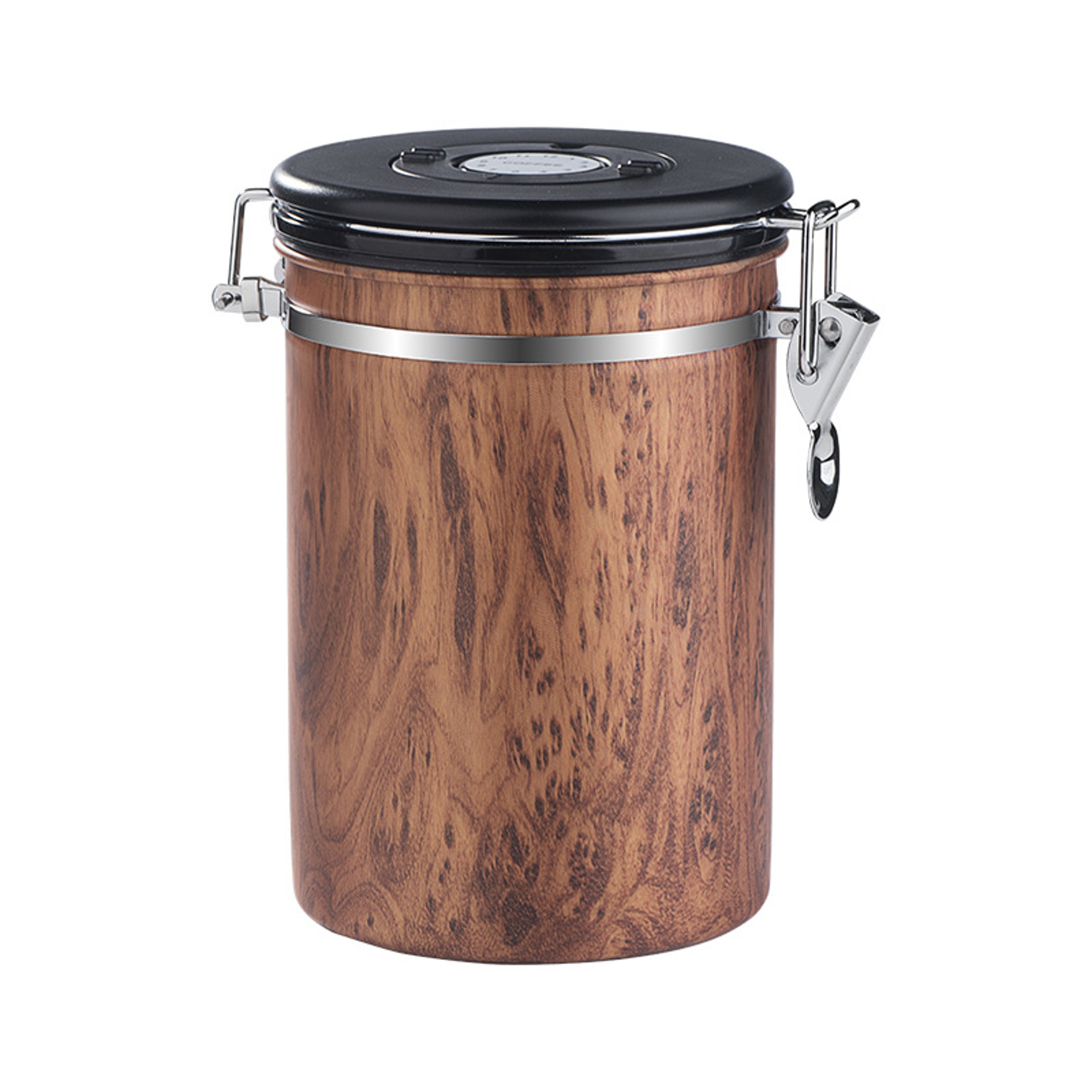 Coffee Bean Storage Tea, Stainless Steel Airtight Tank, Kitchen Items Moisture Proof Cans, Grain Storage Box – view 9