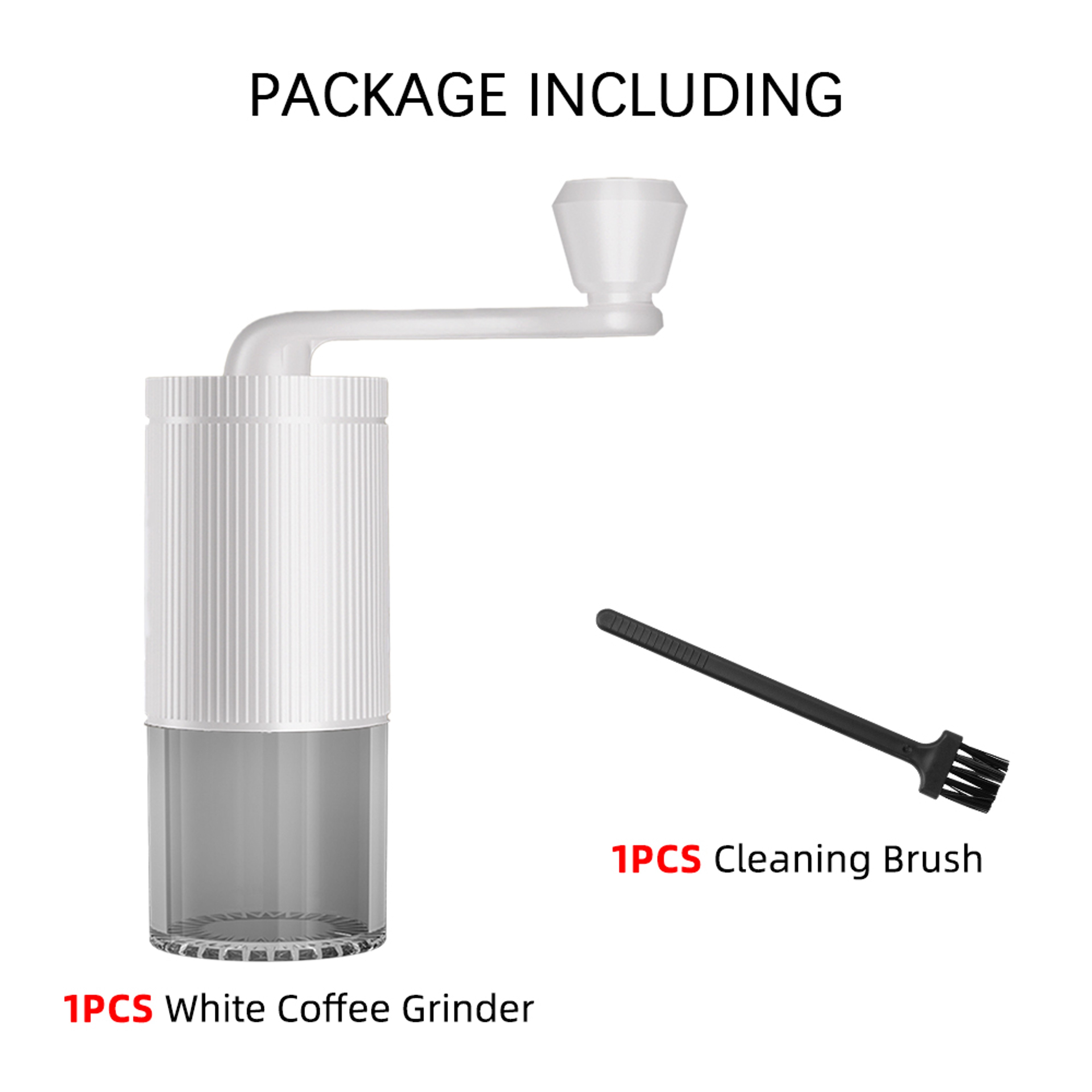 Mini Coffee Bean Grinder Manual Adjustable Settings Ultra-Portable Conical Burr Coffee Grinder for Cold Brew Camping – view 7