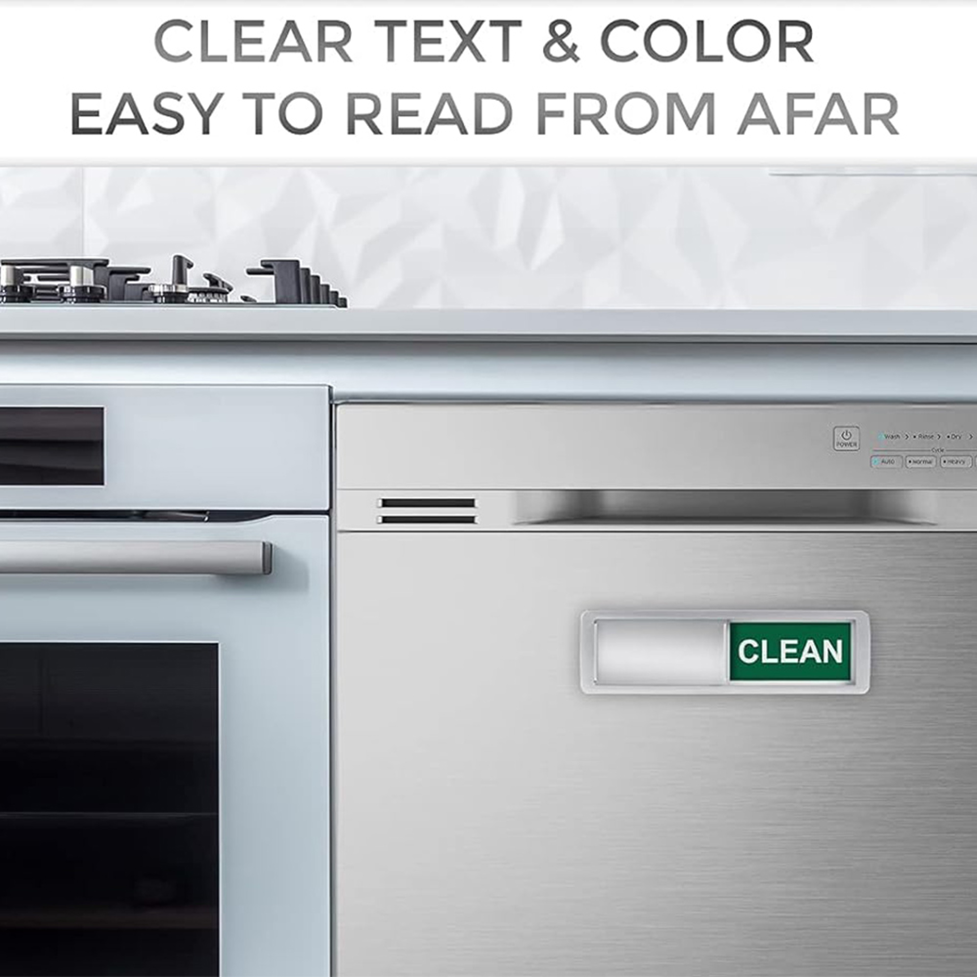 Clean Dirty Sign, Dishwasher Magnet, Strong Magnet for Kitchen, Refrigerator Room Decor – view 4