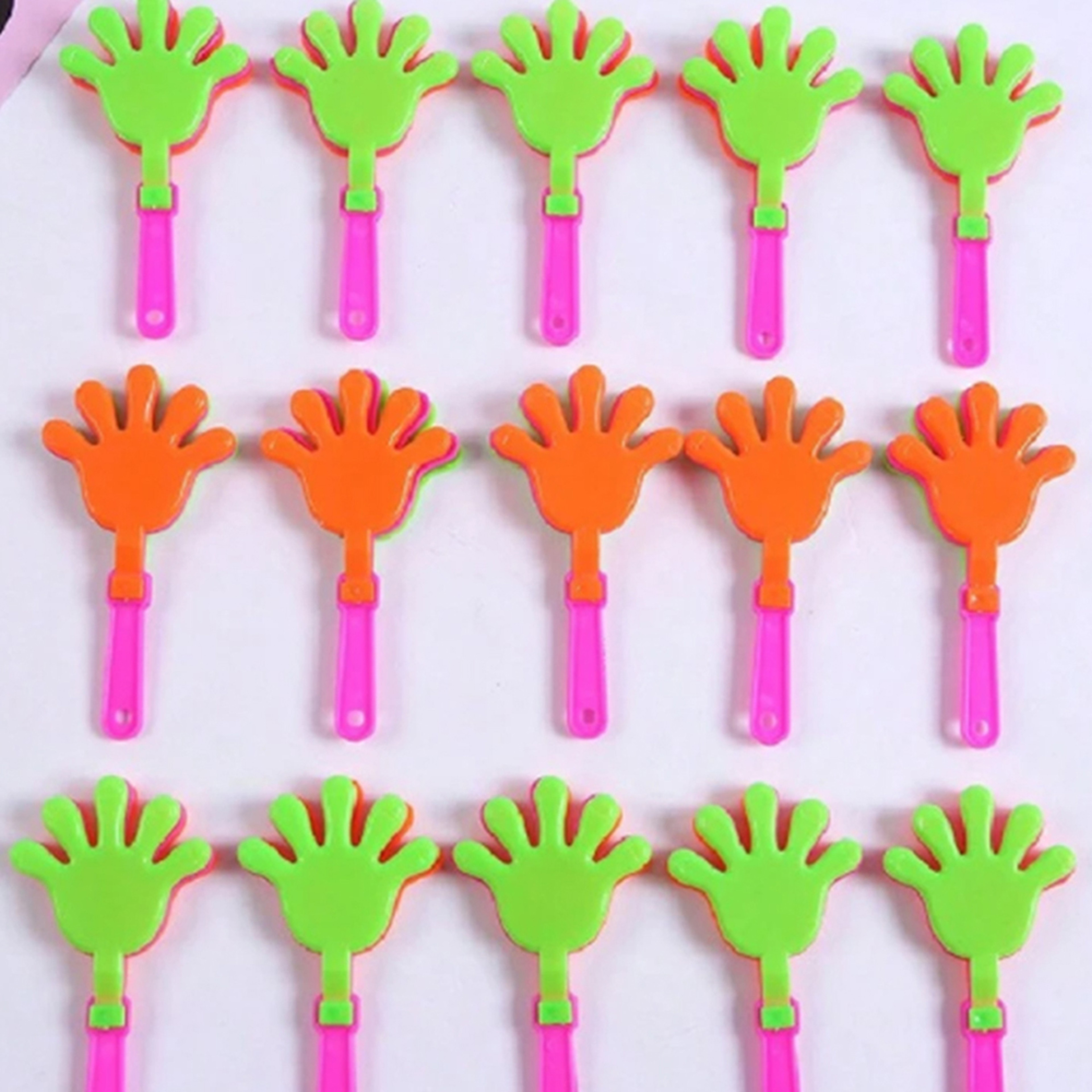 Noisemakers Clappers, Mini Hand Clappers for Cheering, Game Day Birthday Party Favors – view 5