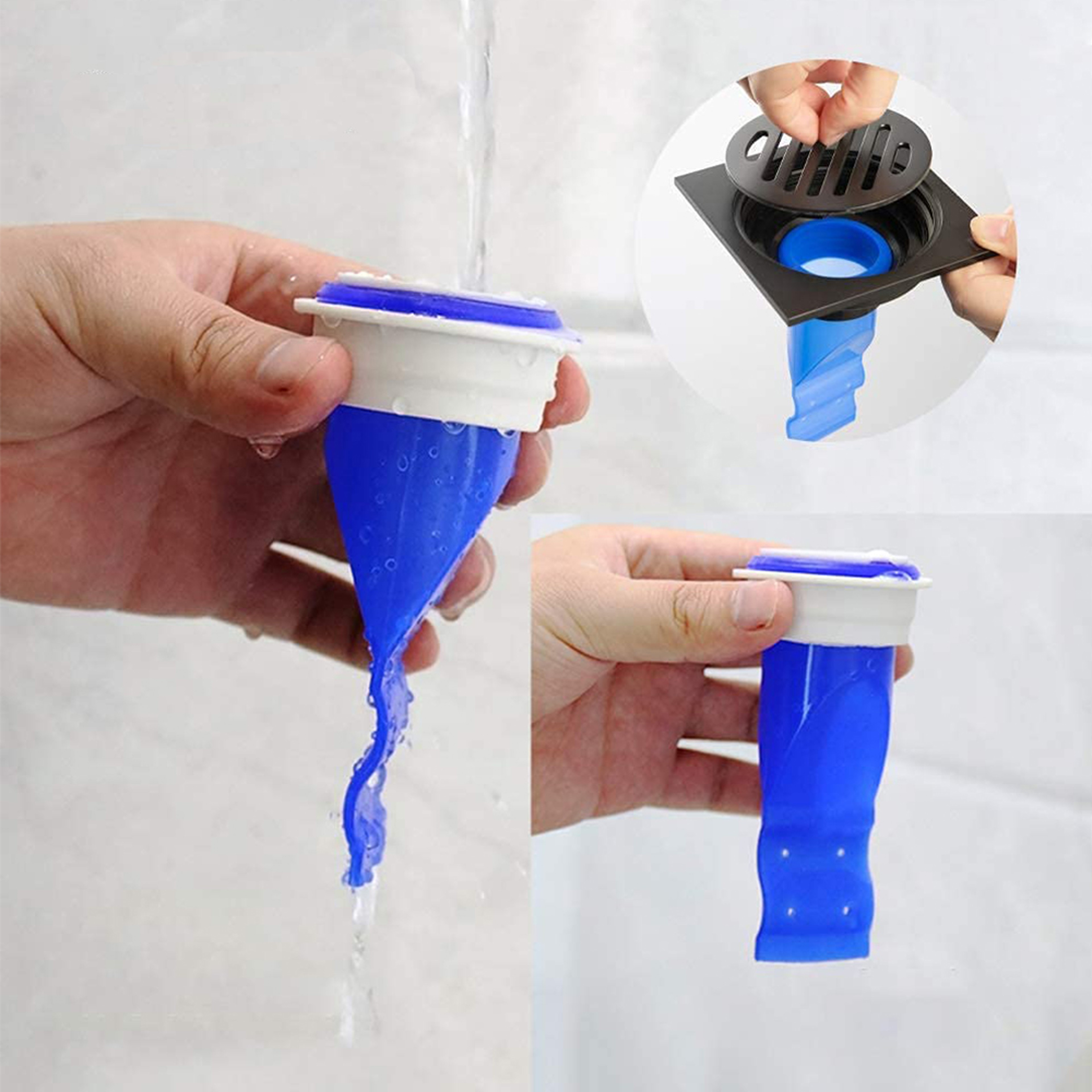 Anti Odor Silicone Floor Drain, Backflow Preventer Trap for Bathroom, Kitchen Sink Pipes – view 1
