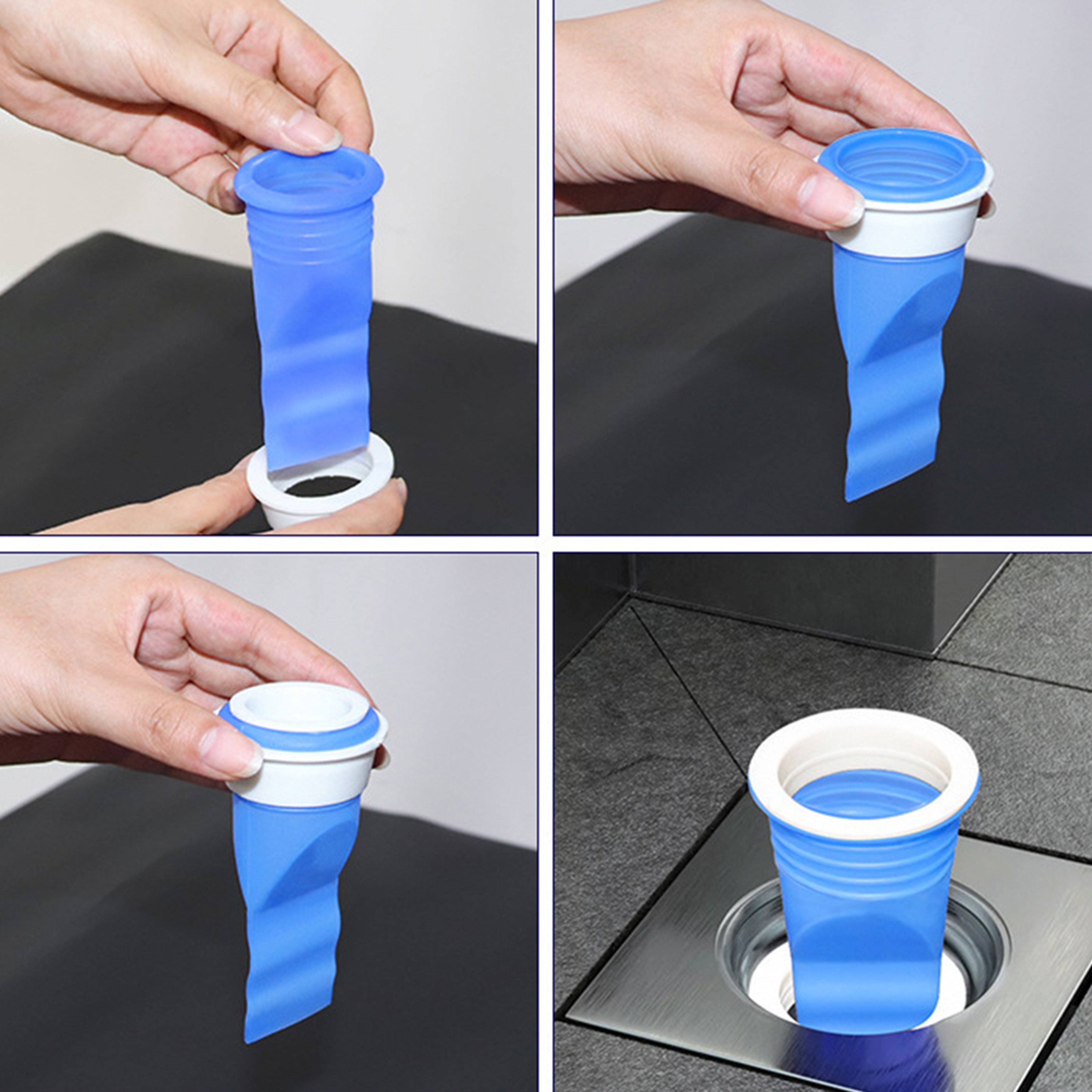 Anti Odor Silicone Floor Drain, Backflow Preventer Trap for Bathroom, Kitchen Sink Pipes – view 5