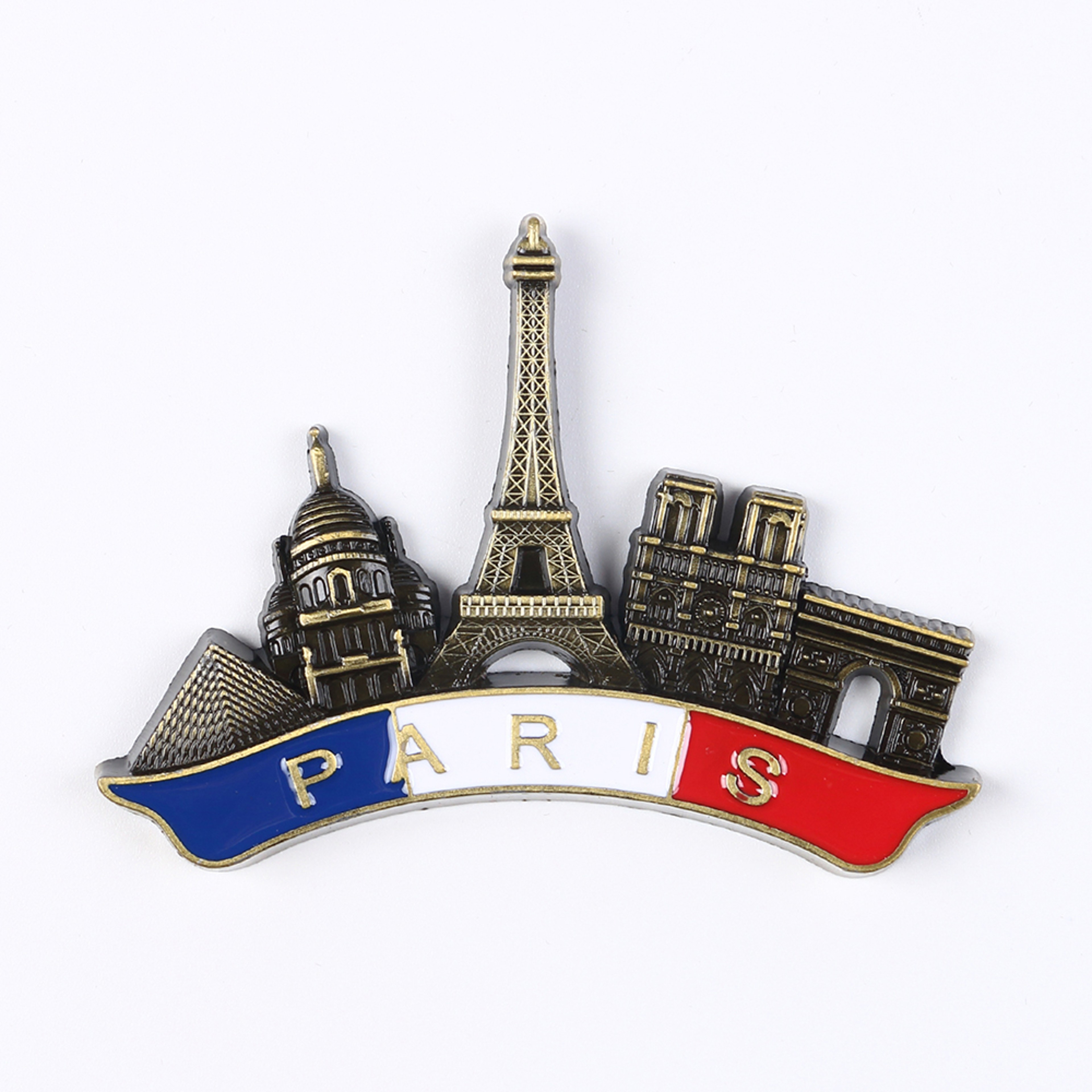 Eiffel Tower Paris Metal Fridge Magnet, France Travel Souvenirs Gift, Refrigerator Sticker Home Decor – view 13