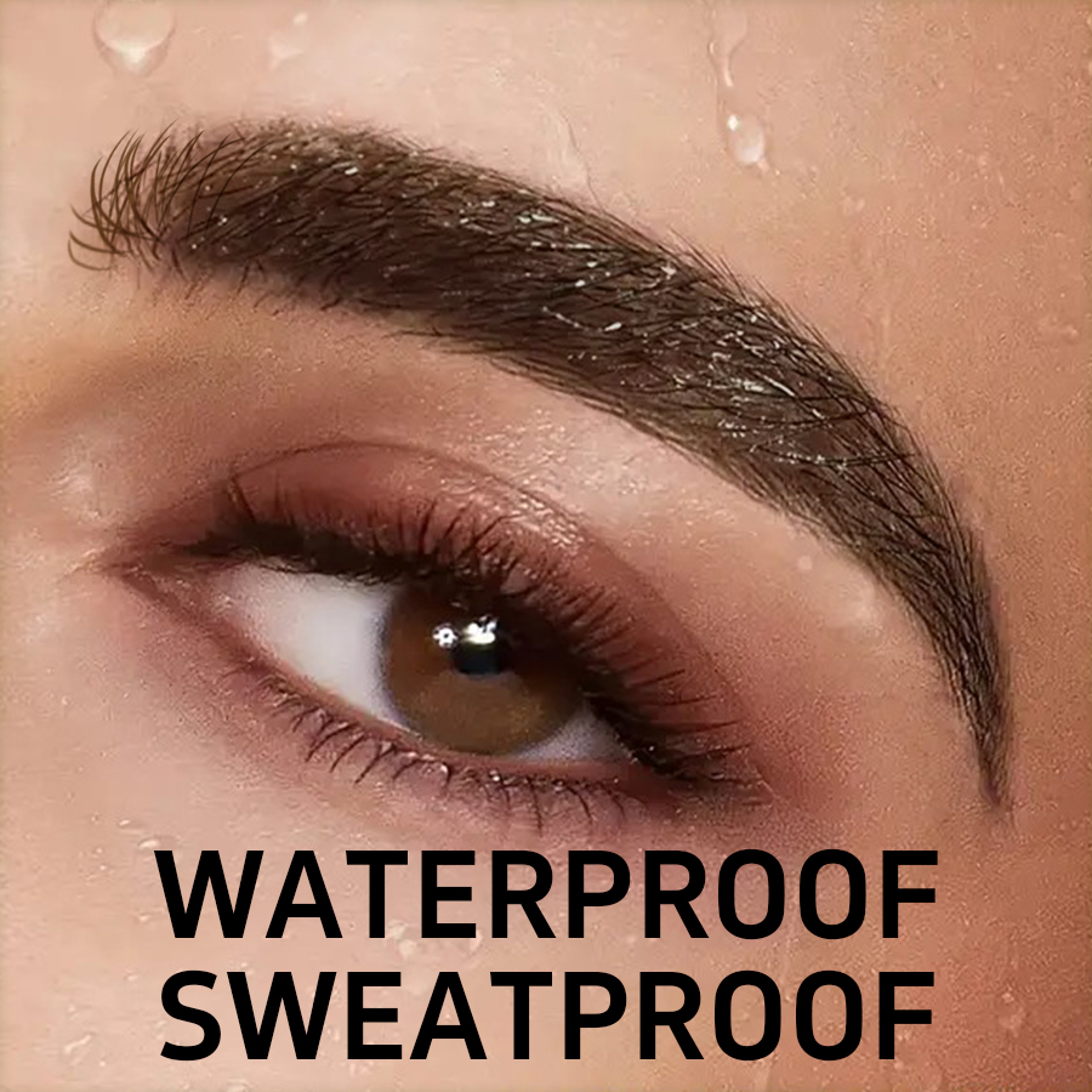 Long Lasting Eyebrow Pencil Hairling, Waterproof Anti-smudge, Large Brush, Natural Wild Eyebrow Enhancers Cream – view 2