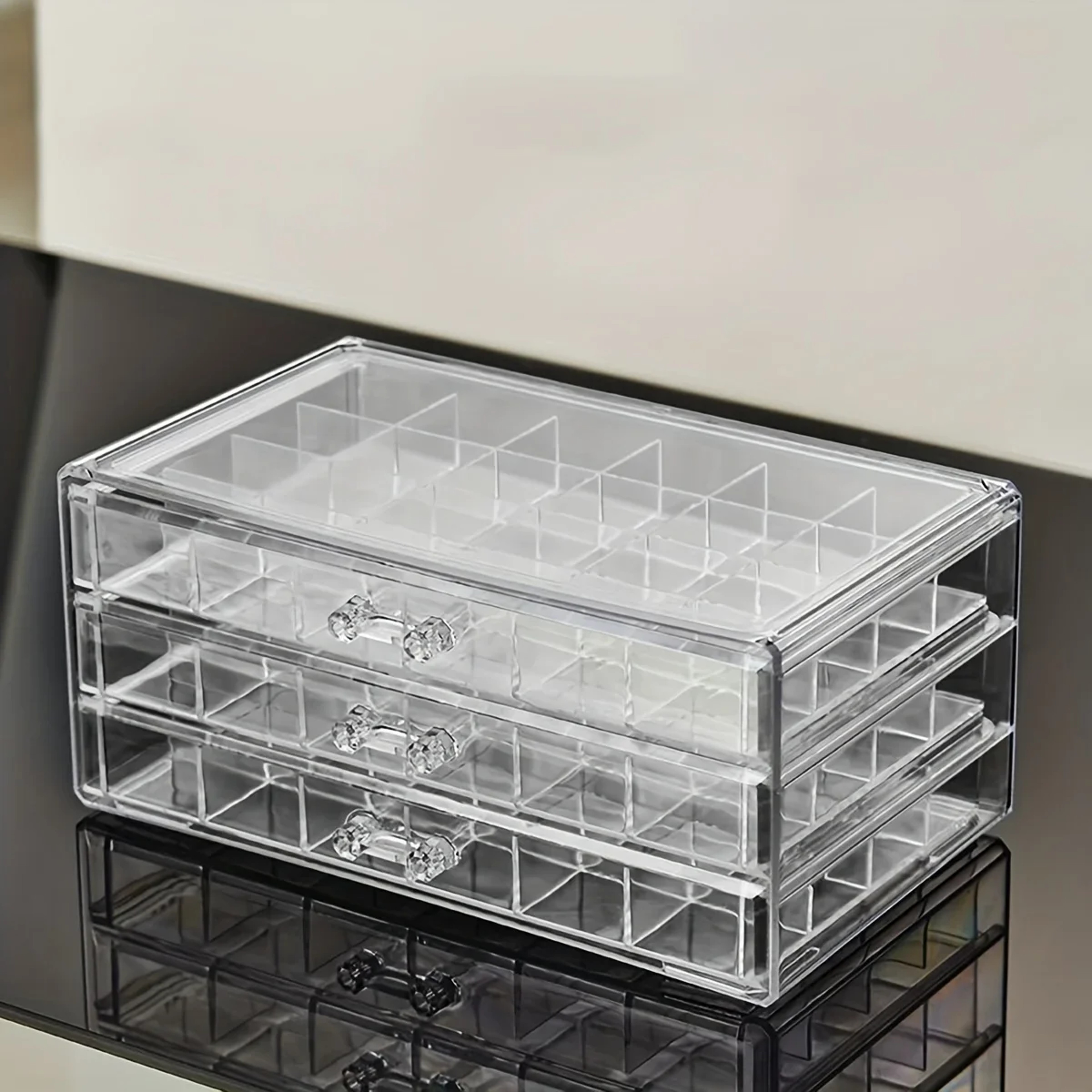 Jewelry Storage Box Organizer For Rings Earrings And Necklaces Elegant Large Capacity Practical Jew 2