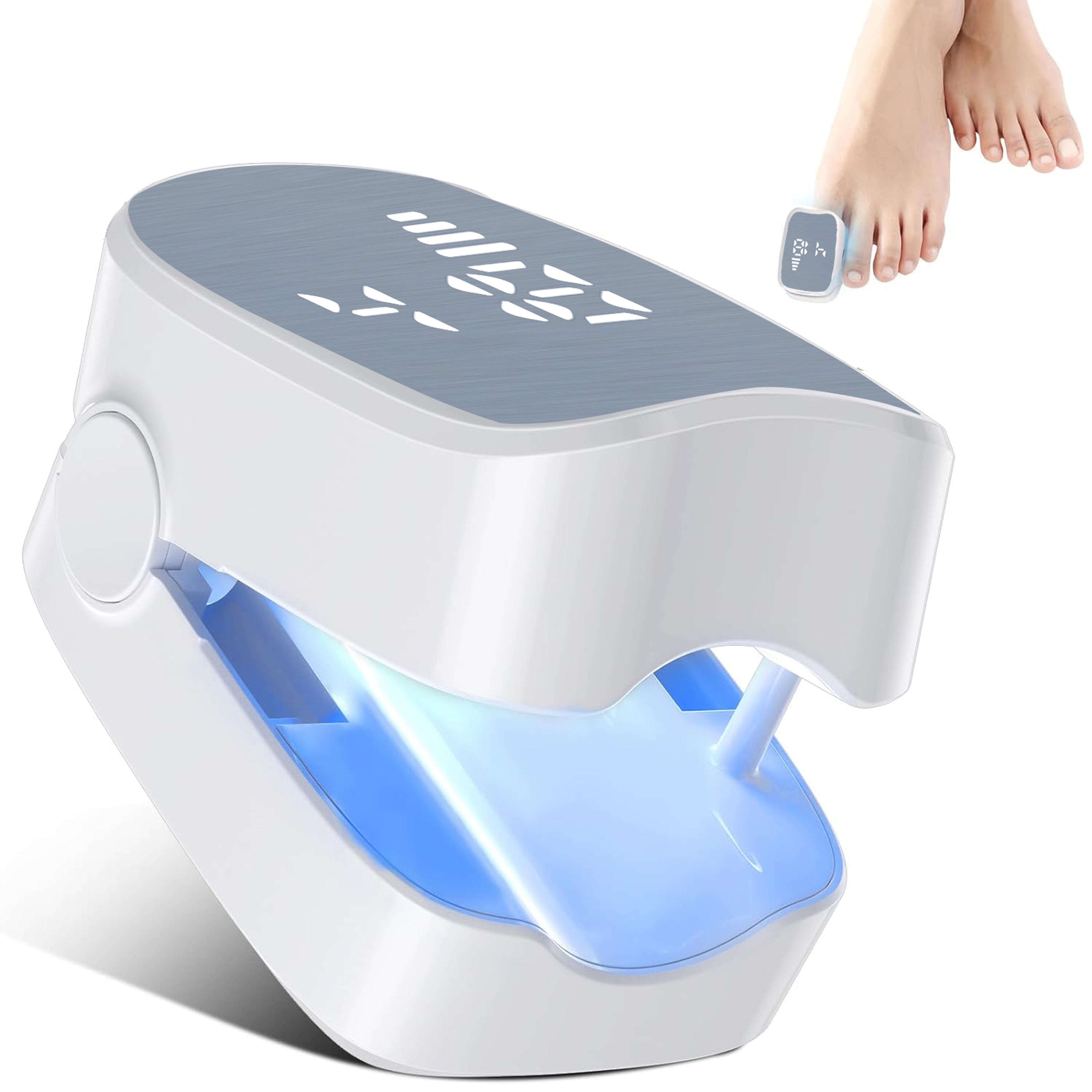 LED Laser Device for Nail Fungus Treatment, Cleaning Onychomycosis, USB Charge, Infrared Light, Nail Salon – view 1