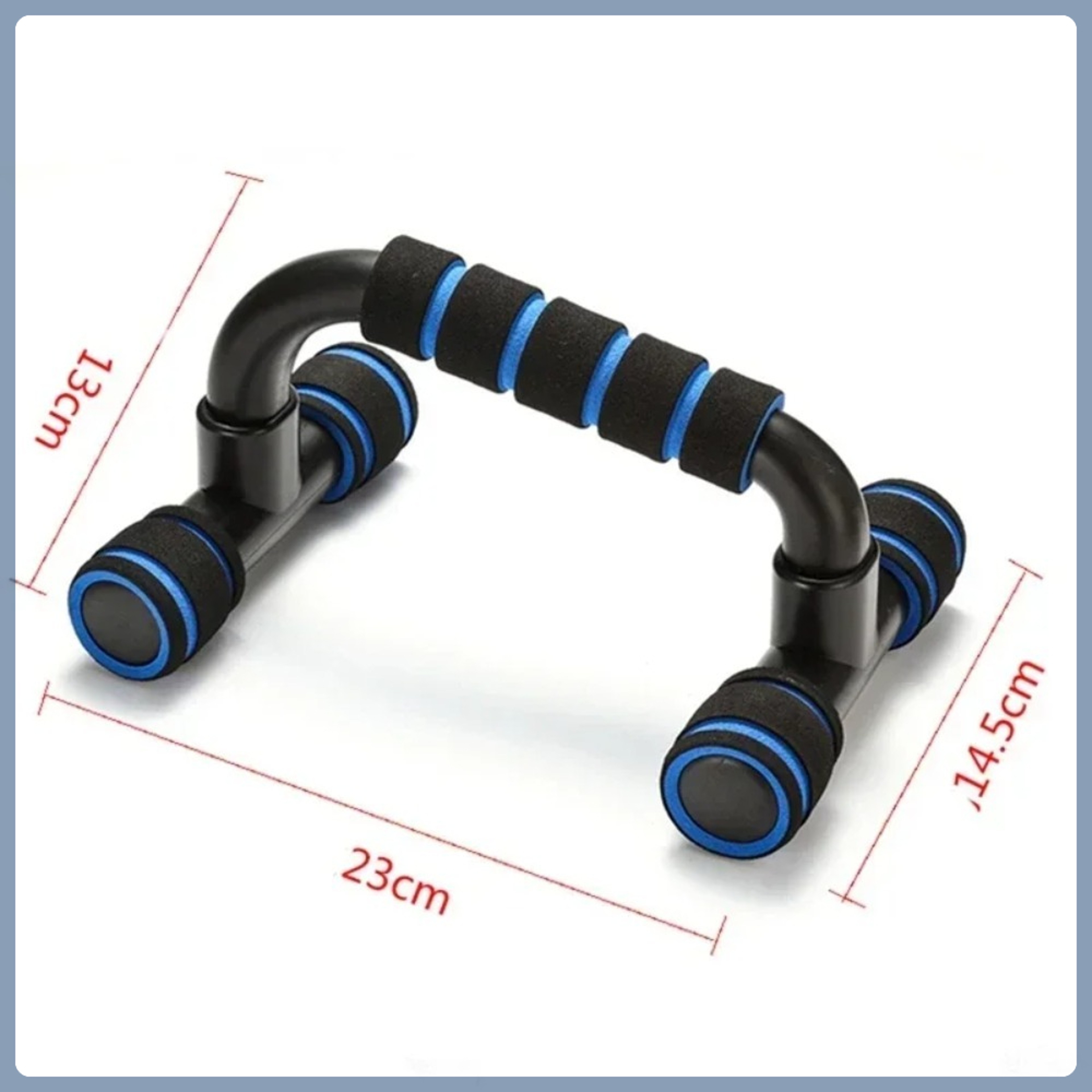 Small Home Fitness Equipment For Men Hshaped Foam Pushup Stand Chest Muscle Training Calisthenics E 0